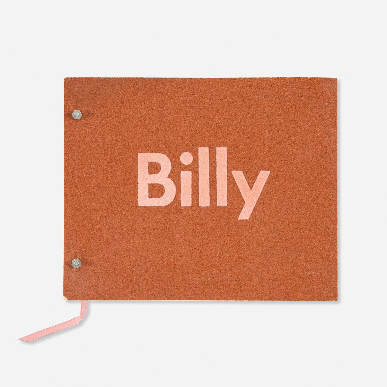 Ed Ruscha, Billy (1 of 3)