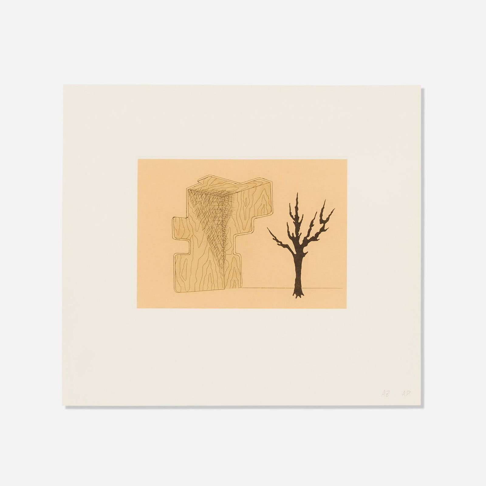 Andrea Zittel, Untitled (from Rules of Raugh portfolio) (1 of 4)