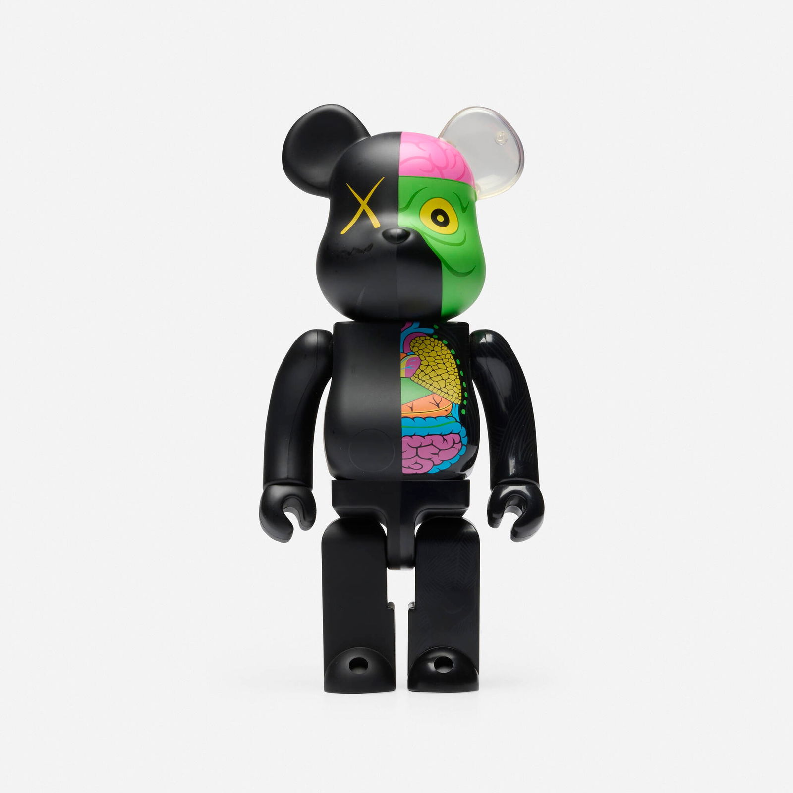 KAWS (Brian Donnelly), Dissected Companion Be@rbrick 400% (Black) (1 of 4)