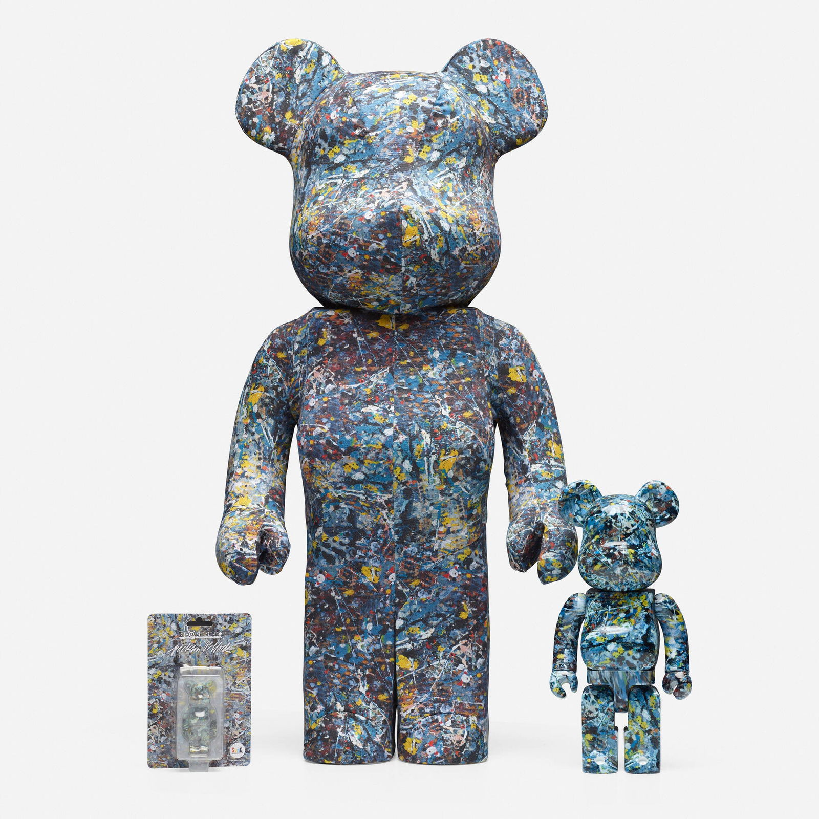 Billionaire Boys Club X Fdmtl Bearbrick 100 / 400 Set