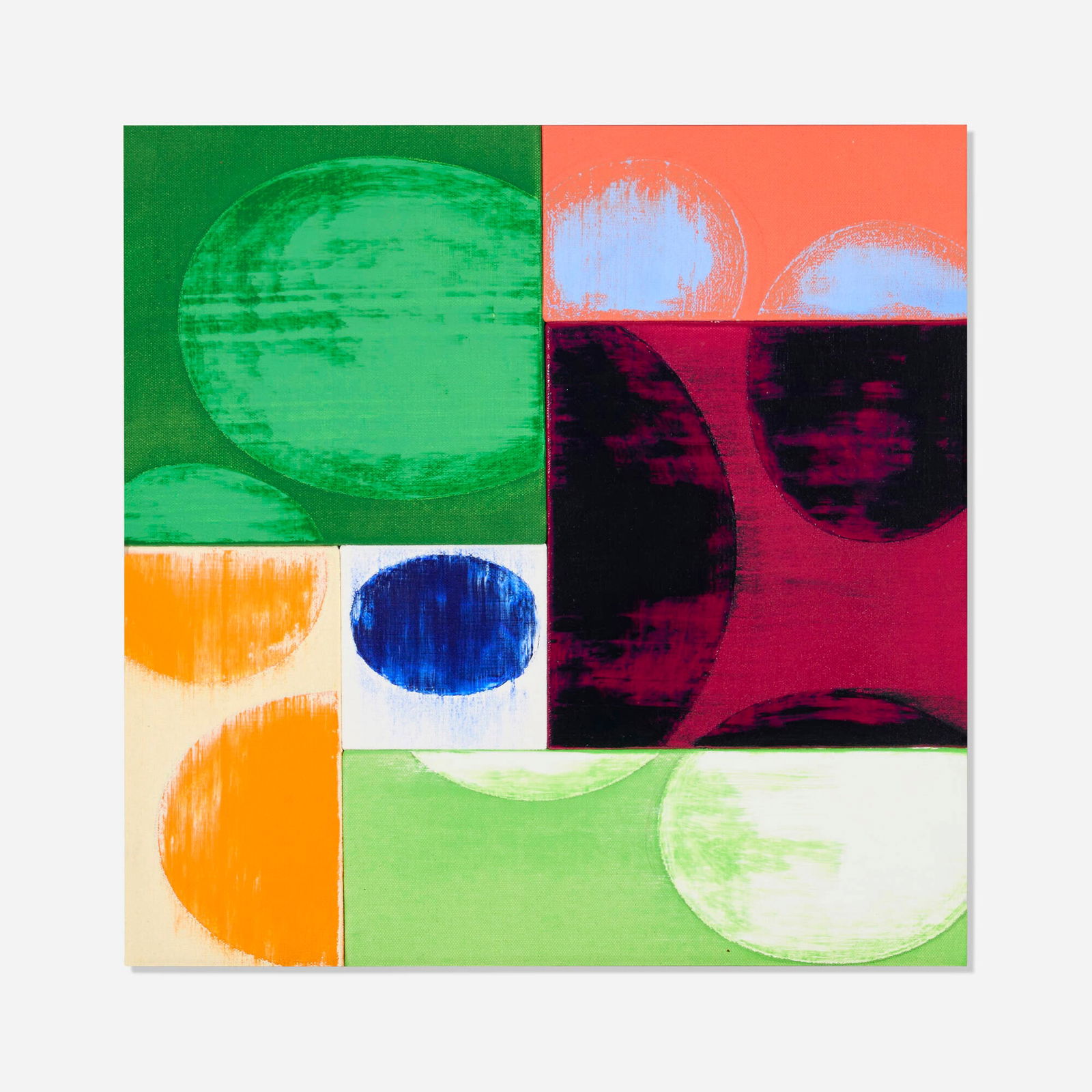 Charles Arnoldi, Mini Me: Charles Arnoldi Mini Me 2001acrylic on canvas 20.75 h x 20.75 w in (53 x 53 cm) Signed, titled and dated to verso 'Arnoldi 2001 Mini Me'. Provenance: Charles Cowles Gal