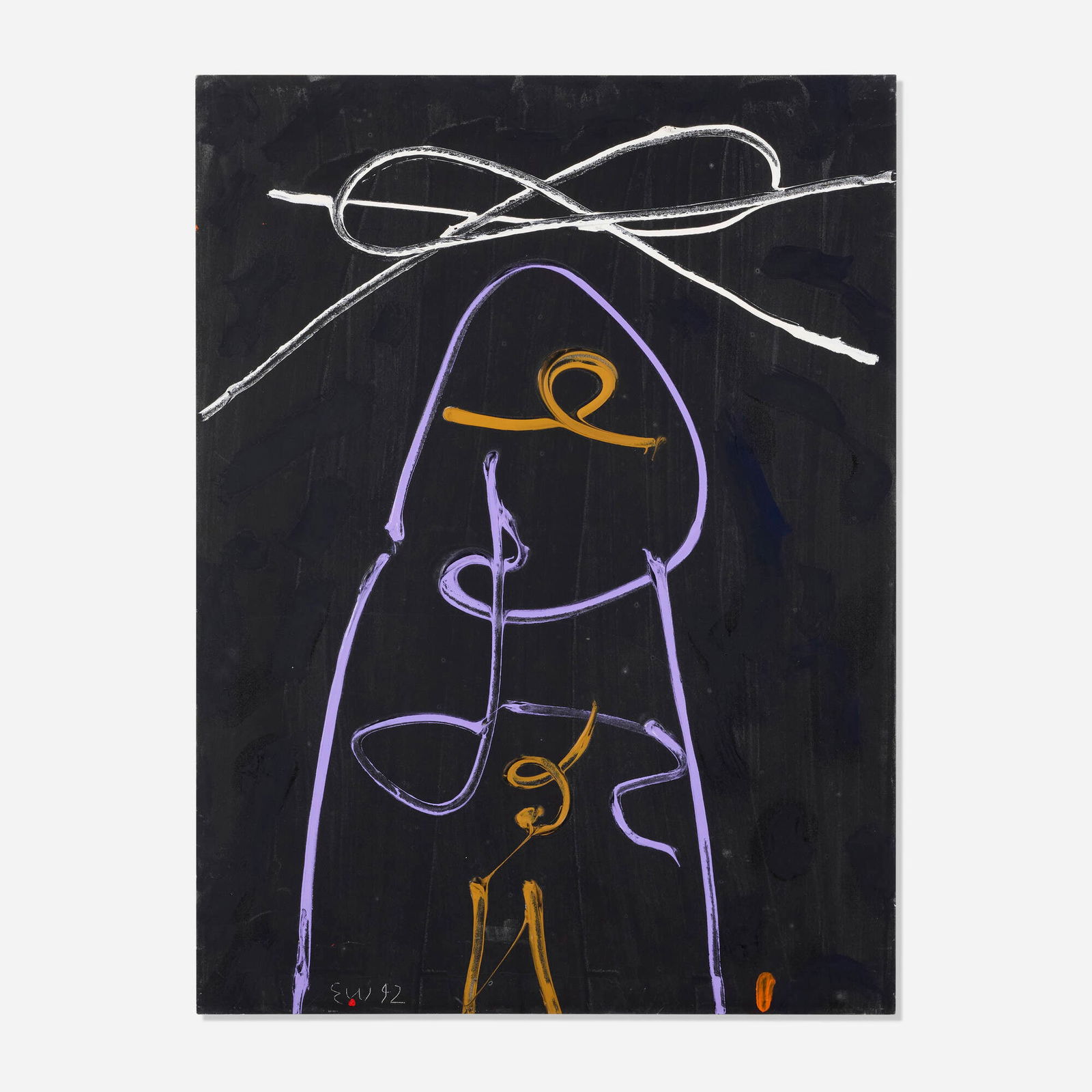 Emerson Woelffer, Homage to RM (1 of 3)