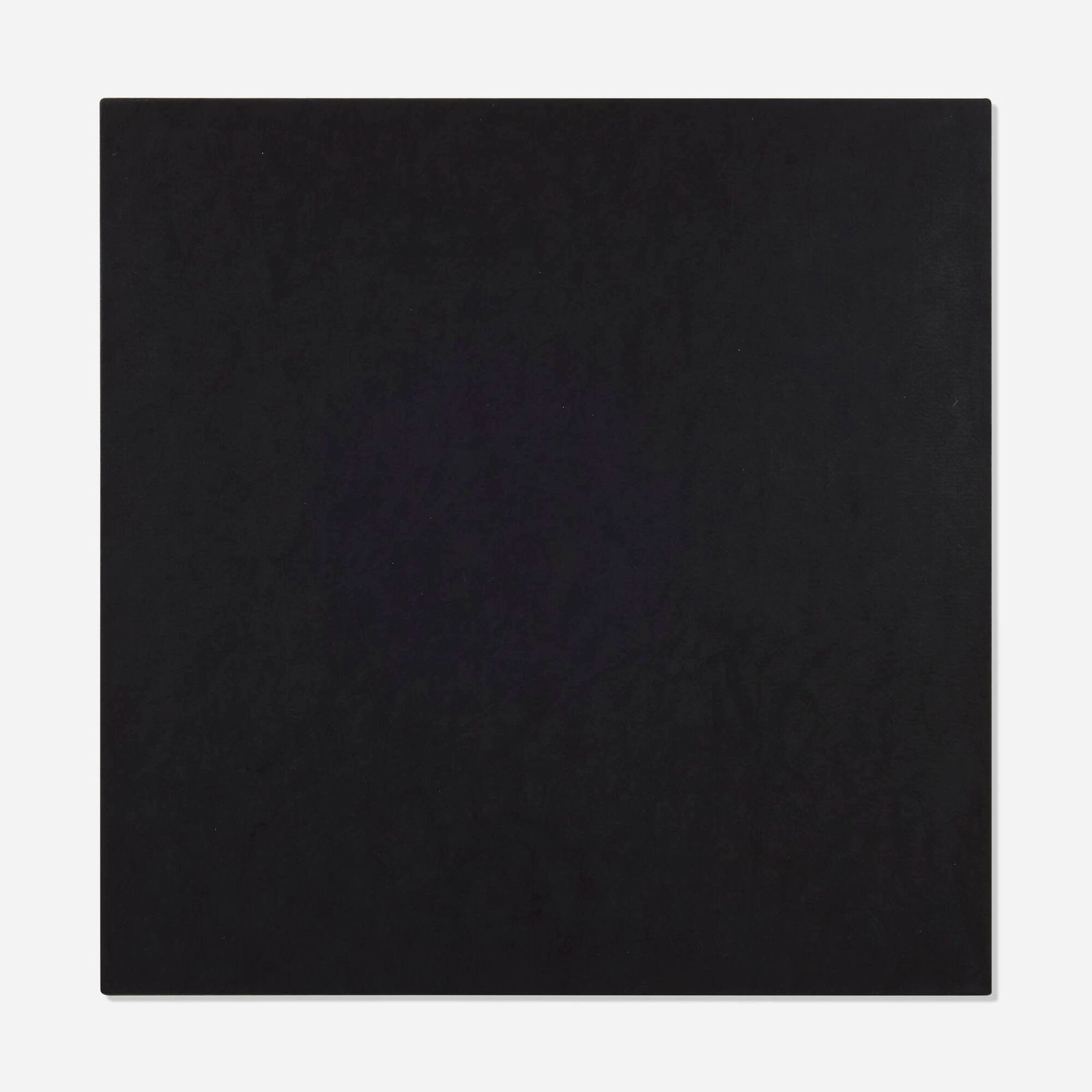 James Hayward, Automatic Painting Black #17: James Hayward Automatic Painting Black #17 1976oil on canvas 33 h x 33 w x 1.5 d in (84 x 84 x 4 cm) Signed, titled, dated and inscribed to verso 'St 120 17 Automatic Painting Black #17 Mon '7