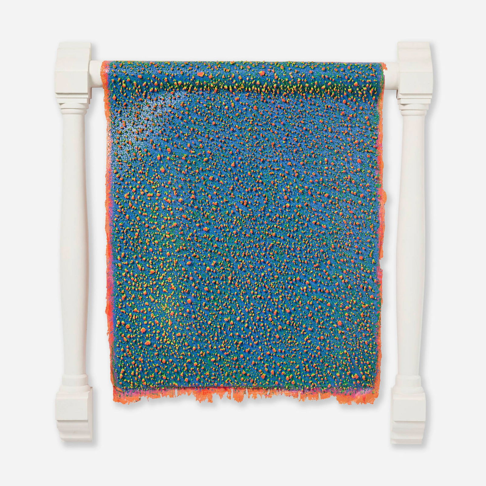 Thomas Emde, Untitled: Thomas Emde Untitled 1990painted wood, acrylic 36 h x 23.5 w x 3.25 d in (91 x 60 x 8 cm) Signed, dated and inscribed to verso 'Thomas Emde 9/II/15 1990'. This work is from the edition of 30 u