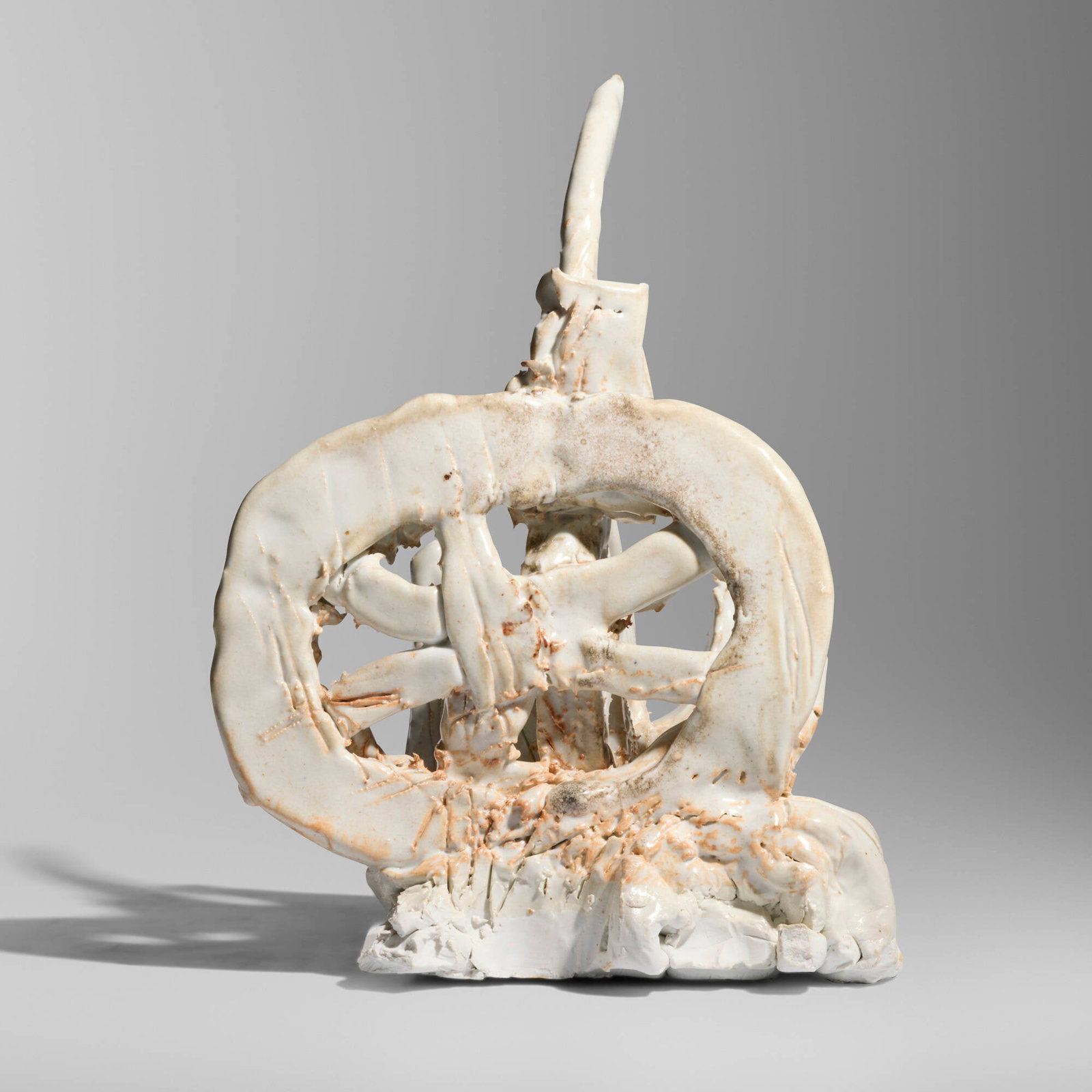 William J. O'Brien, Untitled: William J. O'Brien Untitled USA, 2011glazed porcelain 13 h x 10 w x 9 d in (33 x 25 x 23 cm) Provenance: The Artist | Private Collection, New York Exhibited:<