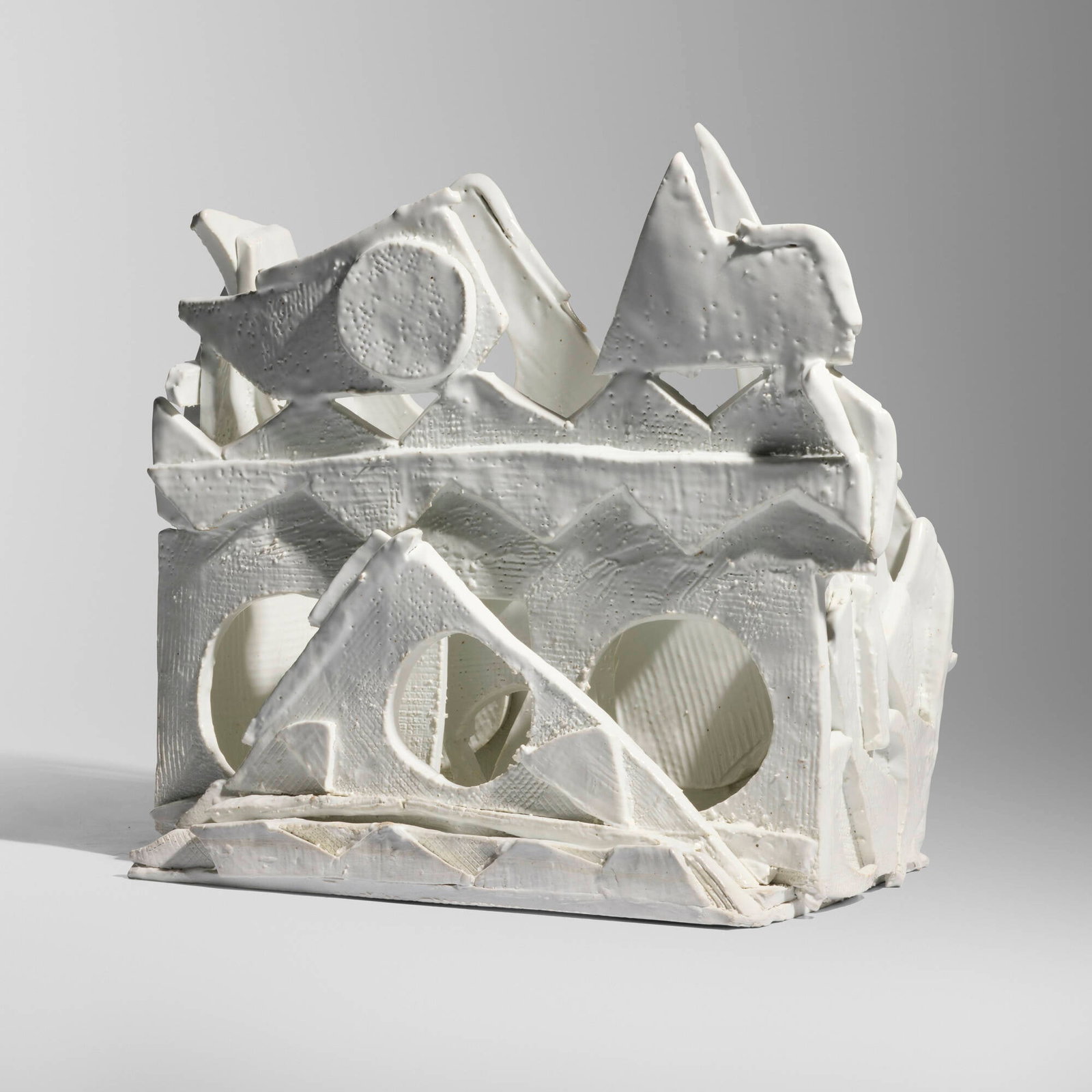 William J. O'Brien, Untitled: William J. O'Brien Untitled USA, 2011glazed porcelain 13 h x 15.5 w x 9.5 d in (33 x 39 x 24 cm) Provenance: The Artist | Private Collection, New York Thi