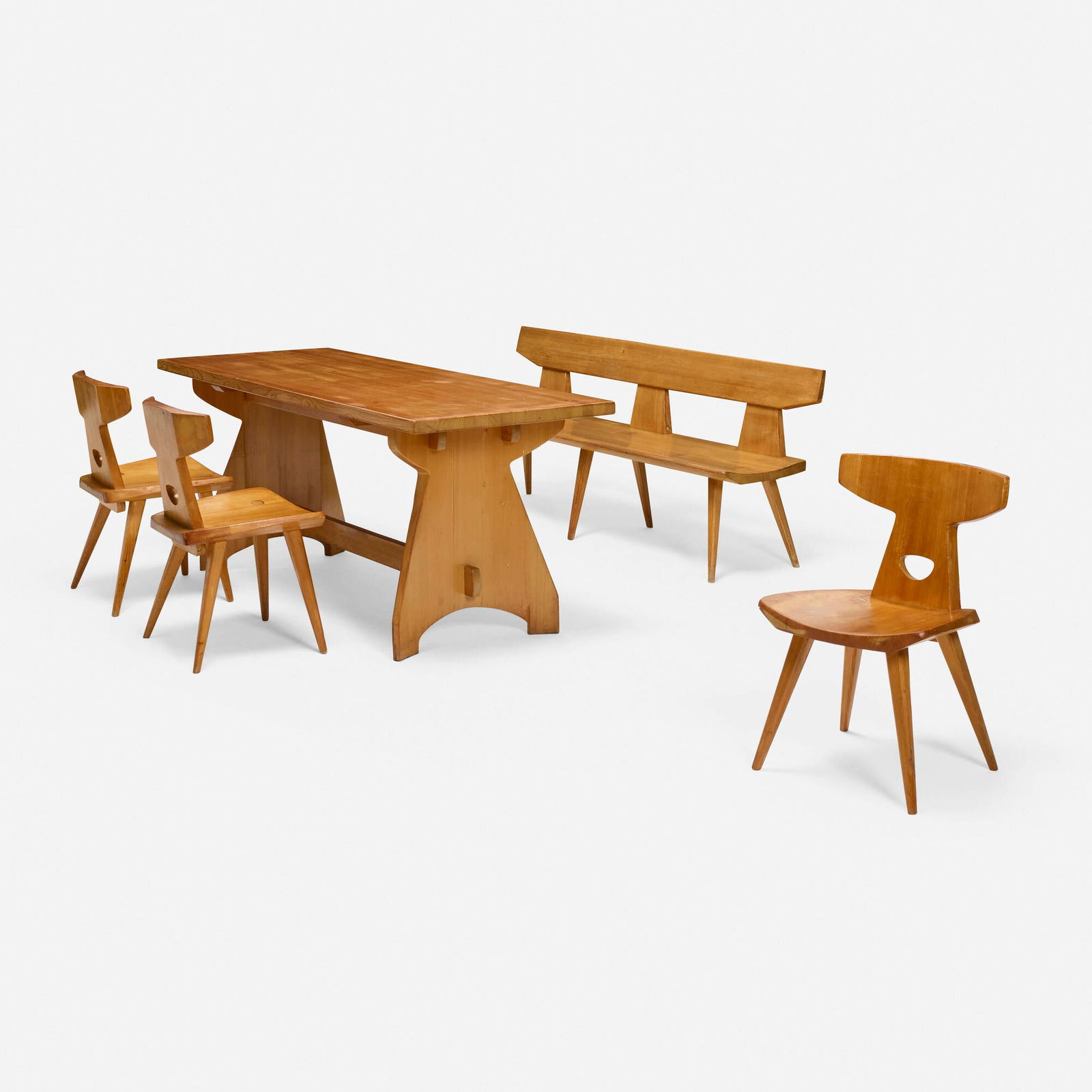 Jacob Kielland-Brandt, Dining set of five (1 of 6)