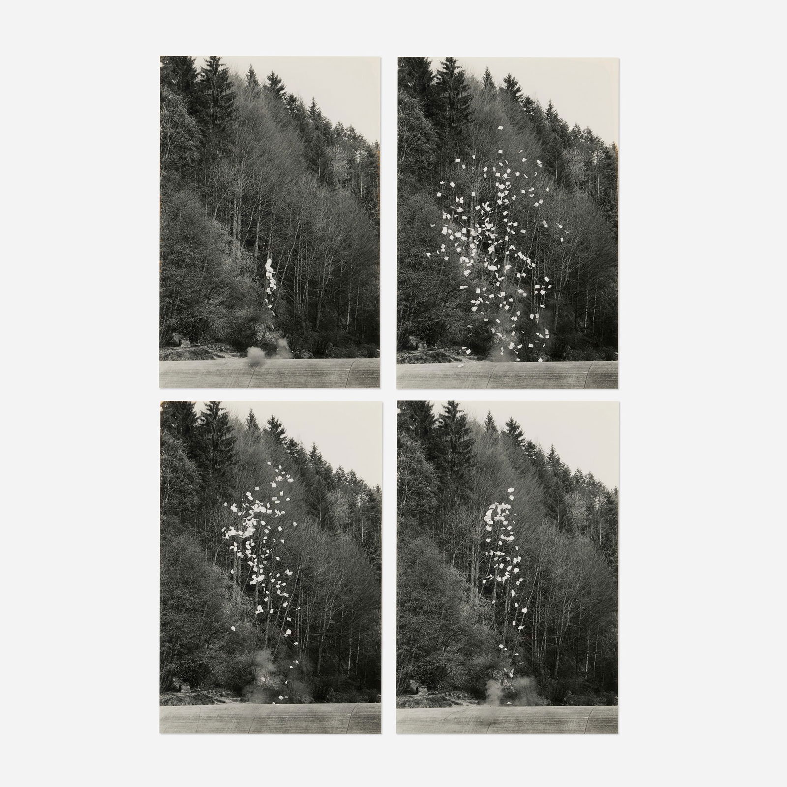 Roman Signer, Flugblatter (1 of 3)