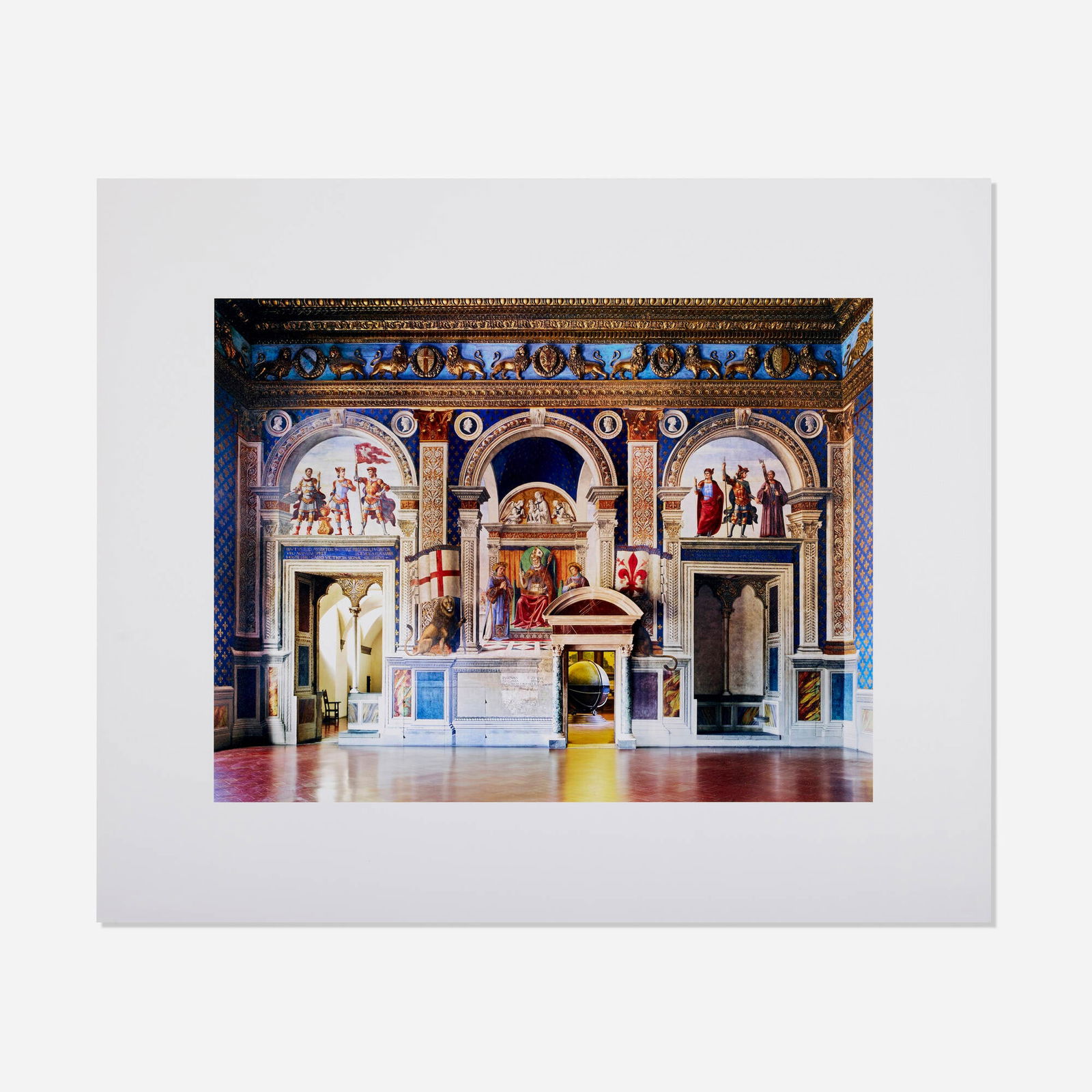 Candida Hofer, Blue and Gold and Other Colors (from the Elton John AIDS Portfolio II): Candida Hofer Blue and Gold and Other Colors (from the Elton John AIDS Foundation Photography Portfolio II) 2011C-print image: 13.5 h x 15.625 w in (34 x 40 cm) sheet: 20 h x 24 w in (51 x 61 cm)<