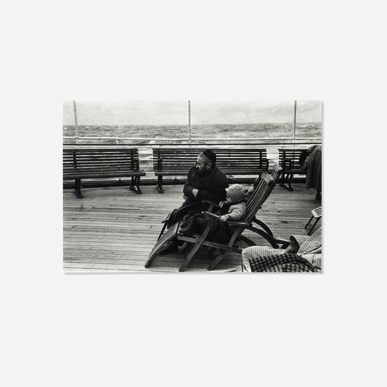 Louis Stettner, Coming to America: Louis Stettner Coming to America 1951 / printed latergelatin silver print image: 7.75 h x 11.625 w in (20 x 30 cm) sheet: 11 h x 14 w in (28 x 36 cm) Signed, titled and dated to verso 'Comi