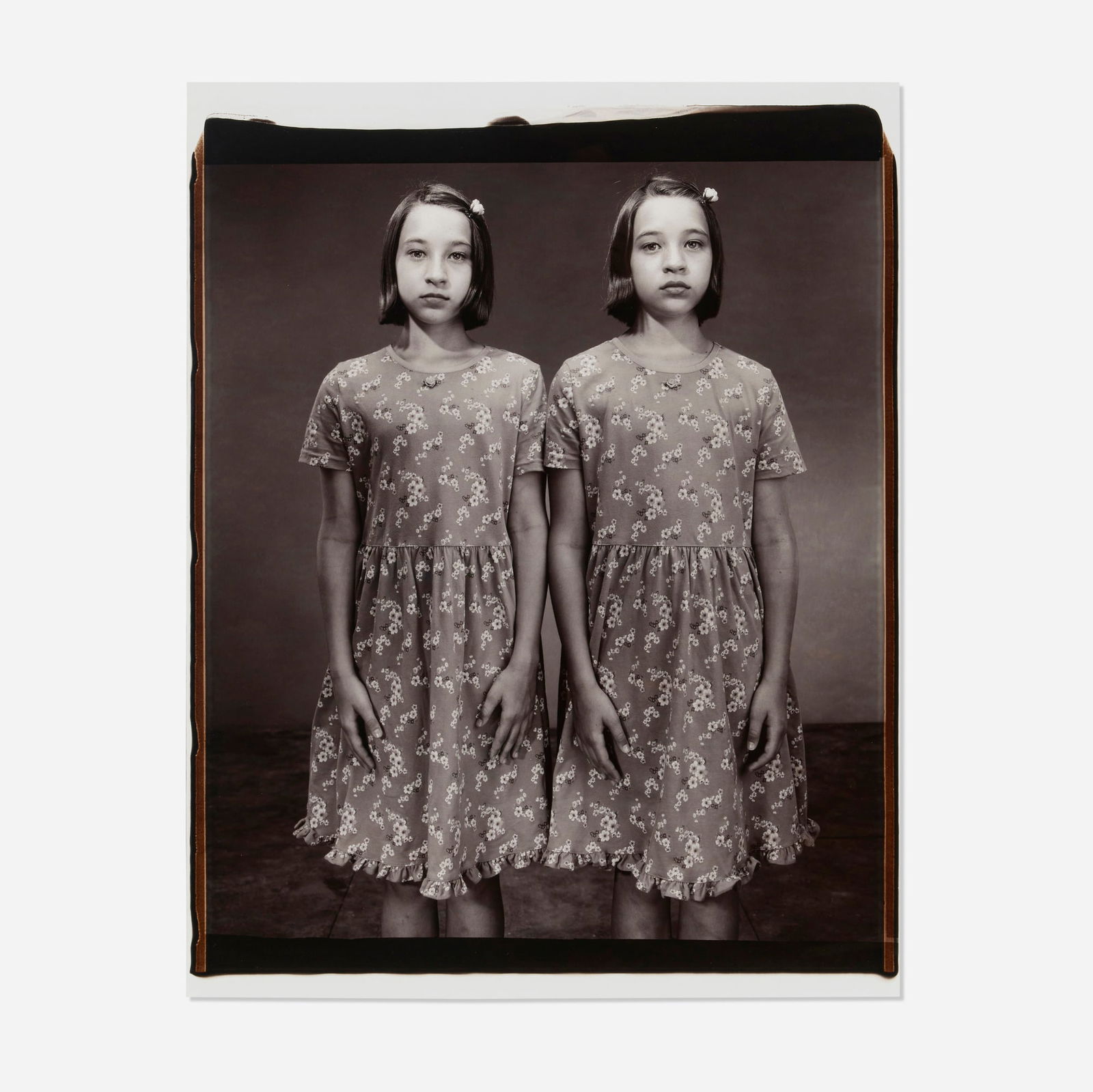 Mary Ellen Mark, Marie-Michele and Caroline Ambrosia (from the Twins series) (1 of 4)