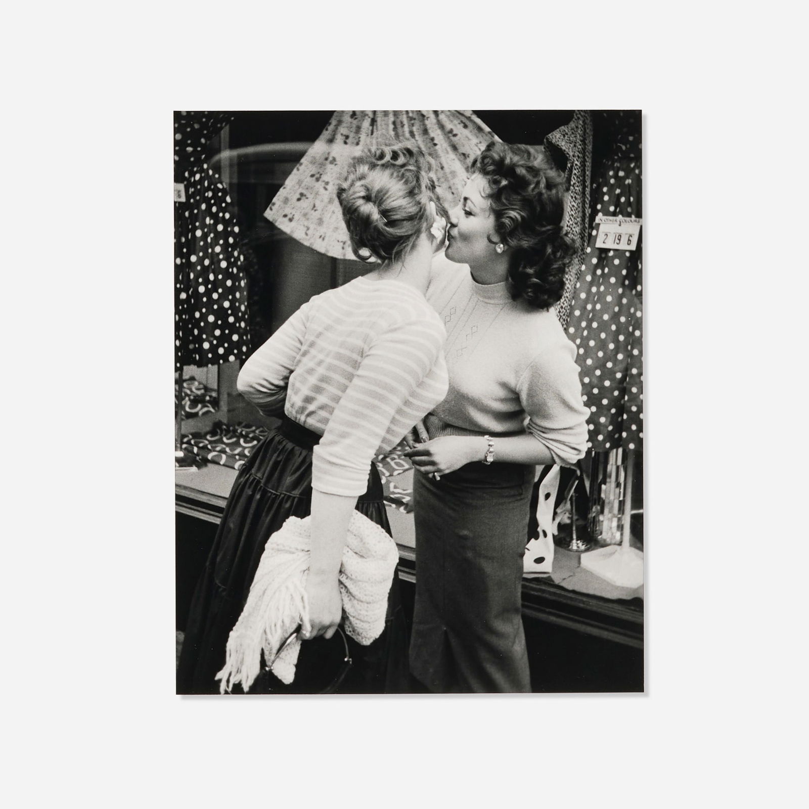 Thurston Hopkins, Soho, London: Thurston Hopkins Soho, London 1956 / printed latergelatin silver print image: 9.5 h x 7.5 w in (24 x 19 cm) sheet: 10 h x 8 w in (25 x 20 cm) Signed, titled, dated and inscribed to verso '1