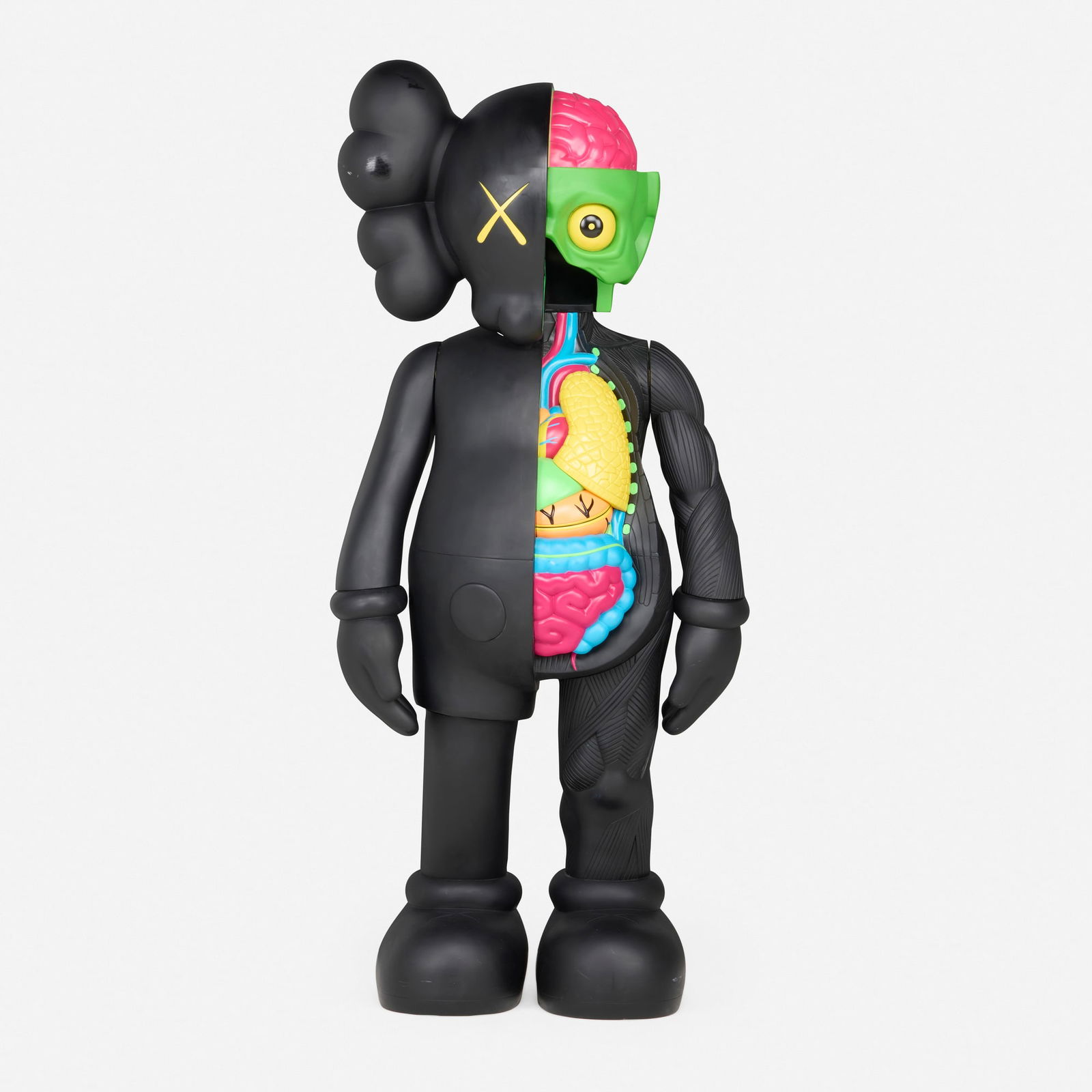 KAWS (Brian Donnelly), Four Foot Dissected Companion (Black) (1 of 9)