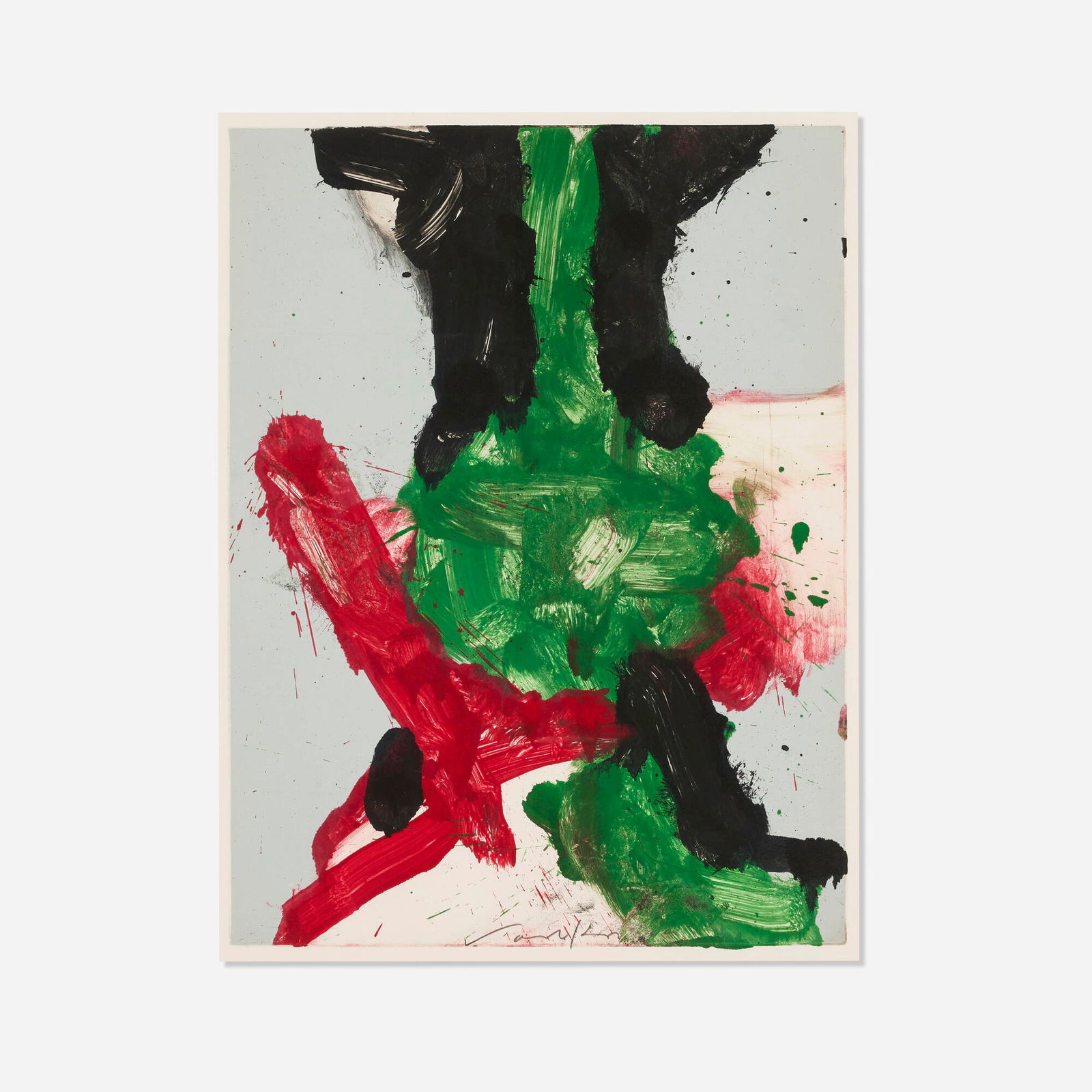 Peter Voulkos, Atlantis Codex #25: Peter Voulkos Atlantis Codex #25 1984monoprint image: 24.5 h x 18.5 w in (62 x 47 cm) sight: 25.5 h x 19.25 w in (65 x 49 cm) Signed to lower edge 'Voulkos'. This unique work was printed by