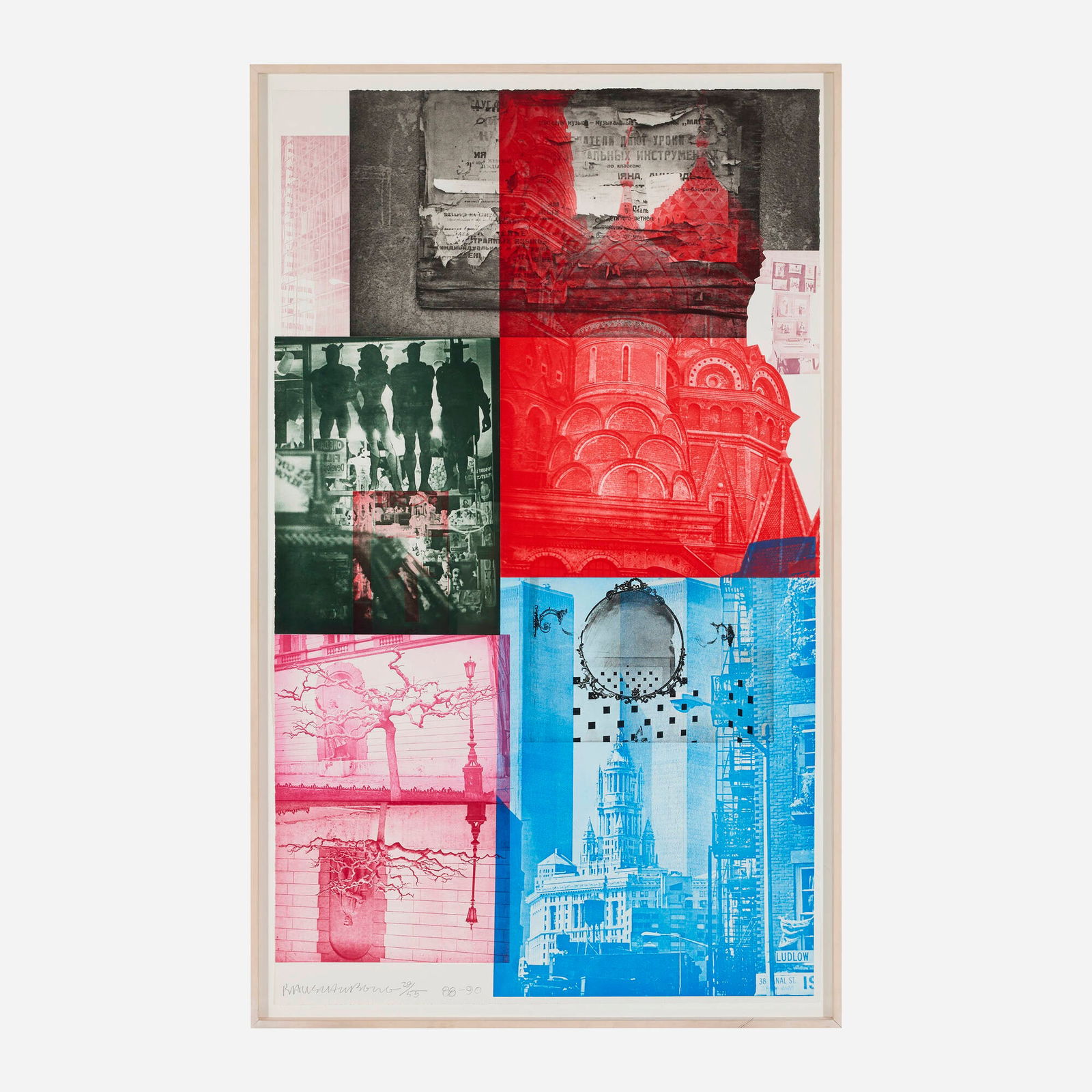 Robert Rauschenberg, Soviet American Array V - 2