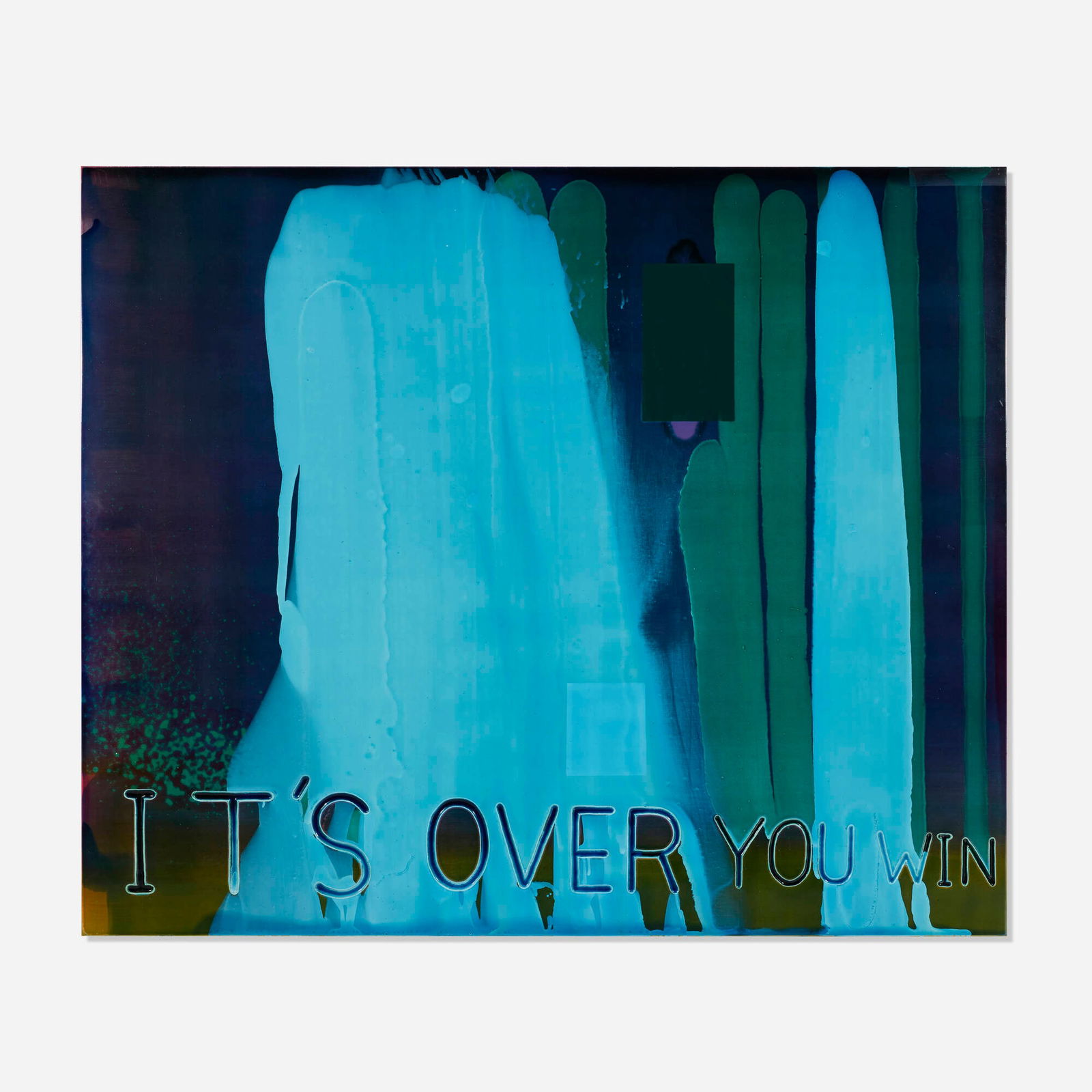 Graham Gillmore, It's Over You Win: Graham Gillmore It's Over You Win 2007 oil on panel 60 h x 72 w x 1.75 d in (152 x 183 x 4 cm) Signed, titled and dated to verso 'It's Over You Win G Gillmore 2007'. Provenance: Collection of