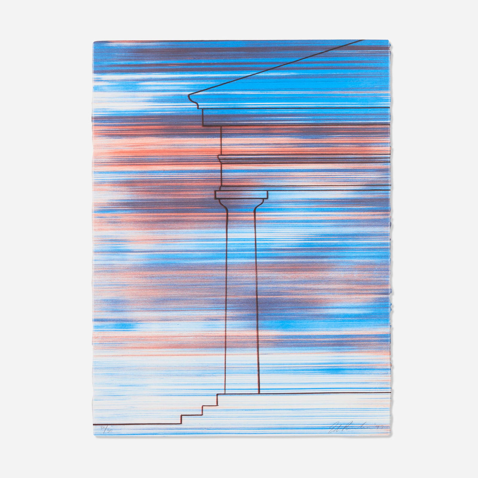 Ed Ruscha, Speed Racer: Ed Ruscha Speed Racer 1997 lithograph in colors on BFK Rives 30 h x 22.5 w in (76 x 57 cm) Signed, dated and numbered to lower edge '30/30 Ed Ruscha '97'. This work is number 30 from the edition