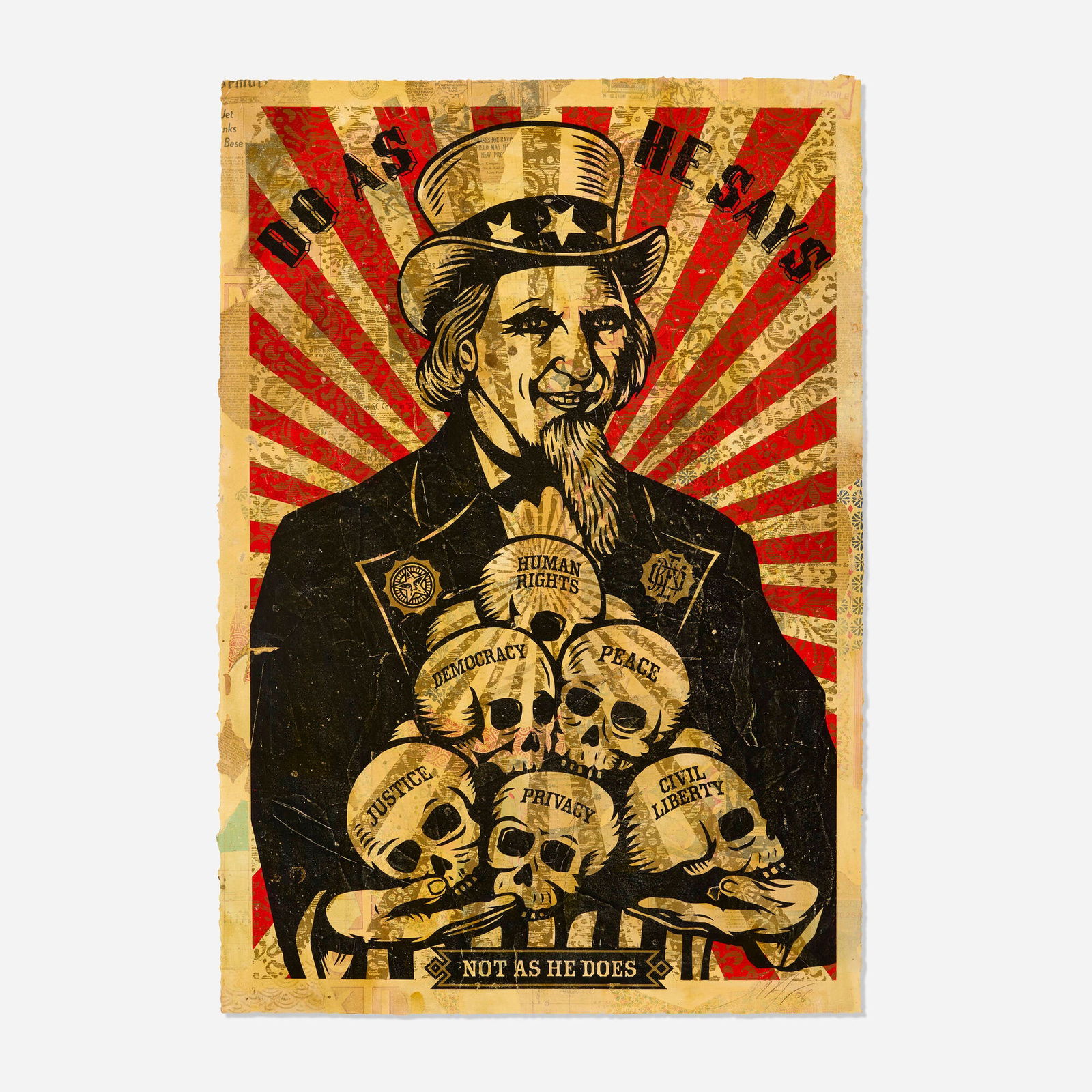 Shepard Fairey, Uncle Scam (1 of 3)