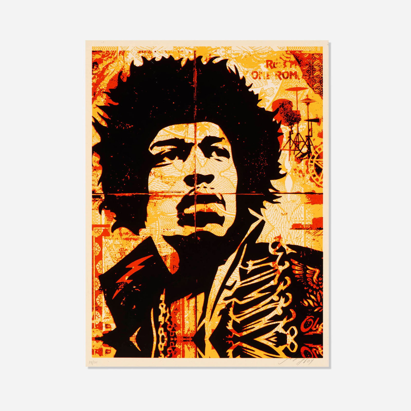 Shepard Fairey, Jimi Hendrix (1 of 3)