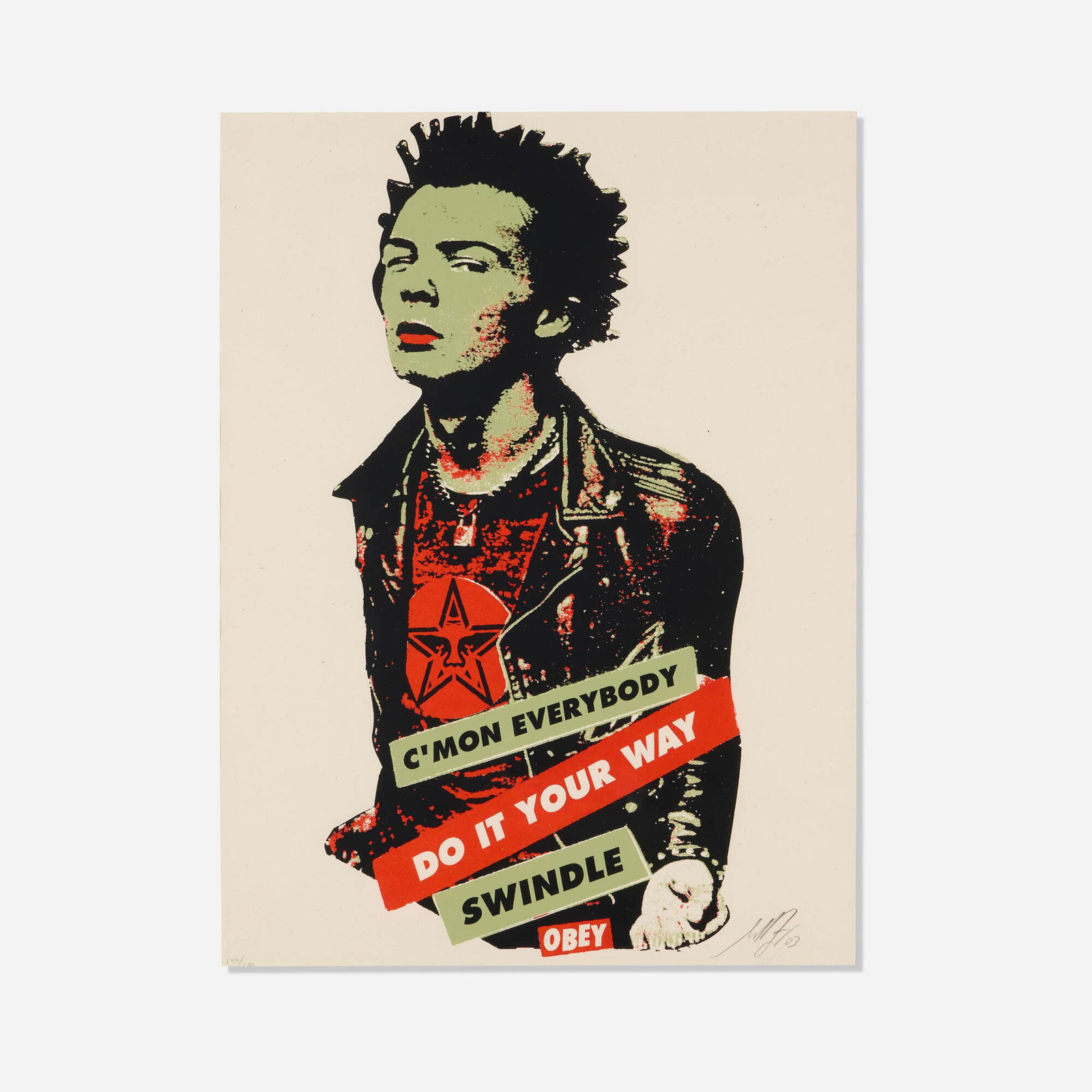 Shepard Fairey, Sid Vicious: Your Way 2 (1 of 4)