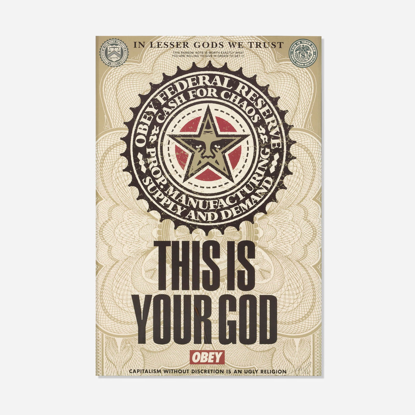Shepard Fairey, This Is Your God (1 of 4)