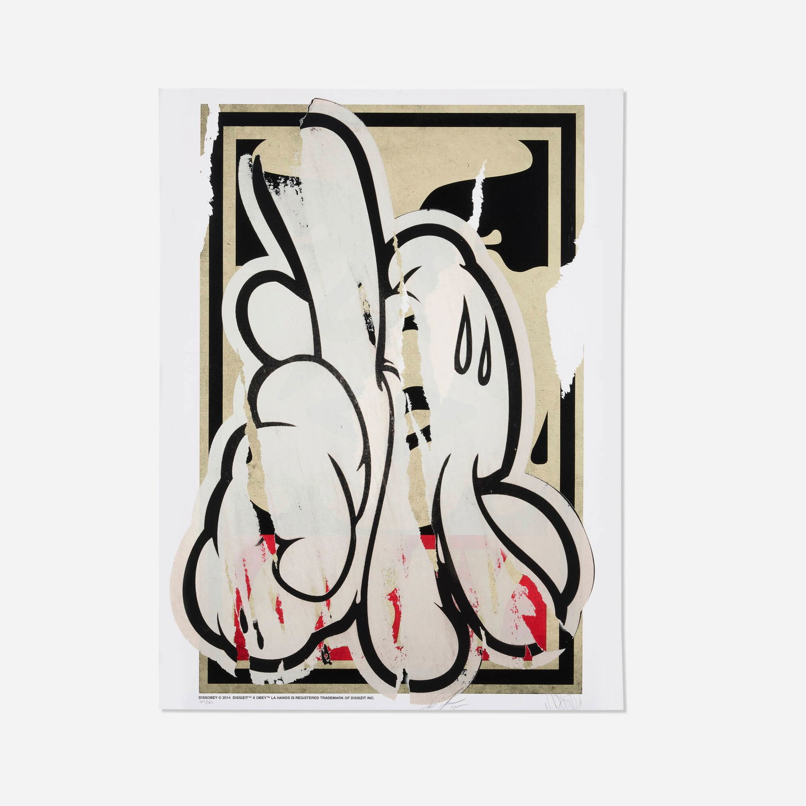 Shepard Fairey X OG Slick, Dissobey (1 of 4)