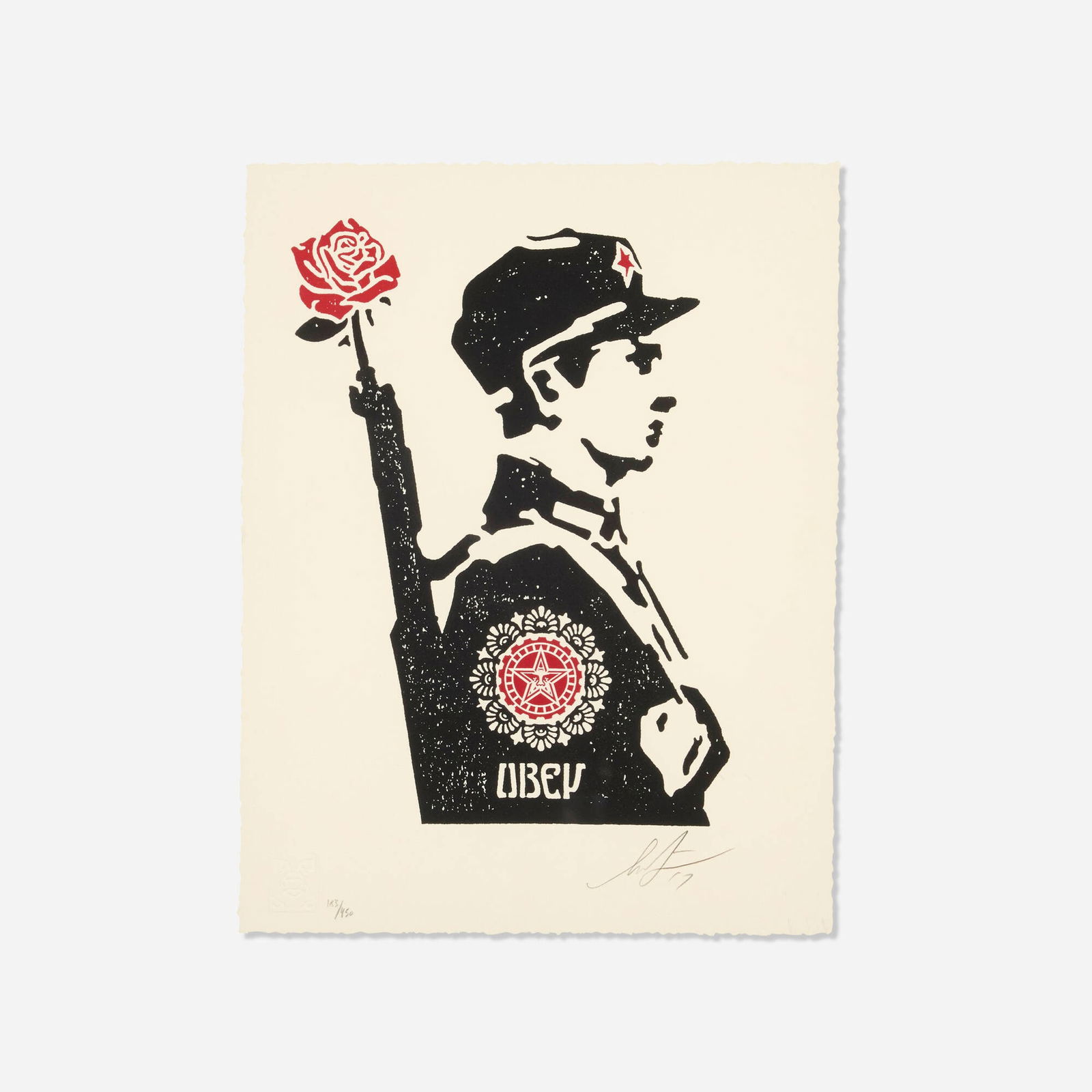 Shepard Fairey, Rose Soldier (1 of 4)