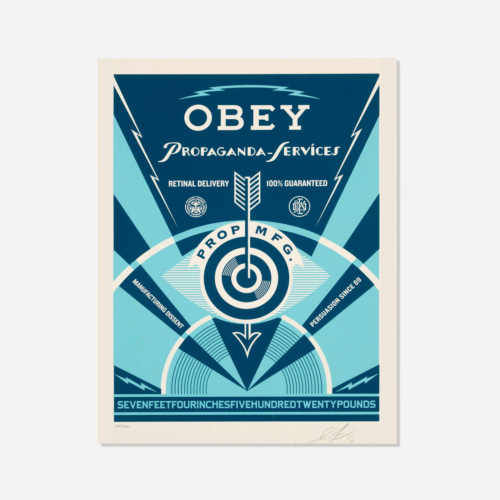 Shepard Fairey, Propaganda Services Eye (1 of 4)