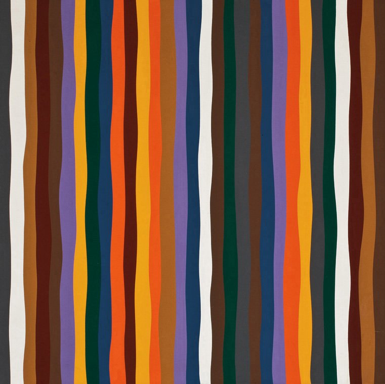 Karl Benjamin, #20: Karl Benjamin #20 1977 Oil on canvas Signed, dated, and titled in black marker on canvas stretcher verso Canvas: 31" x 31"; Frame: 32.125" x 32.125" Estimate: $9000 - $12000