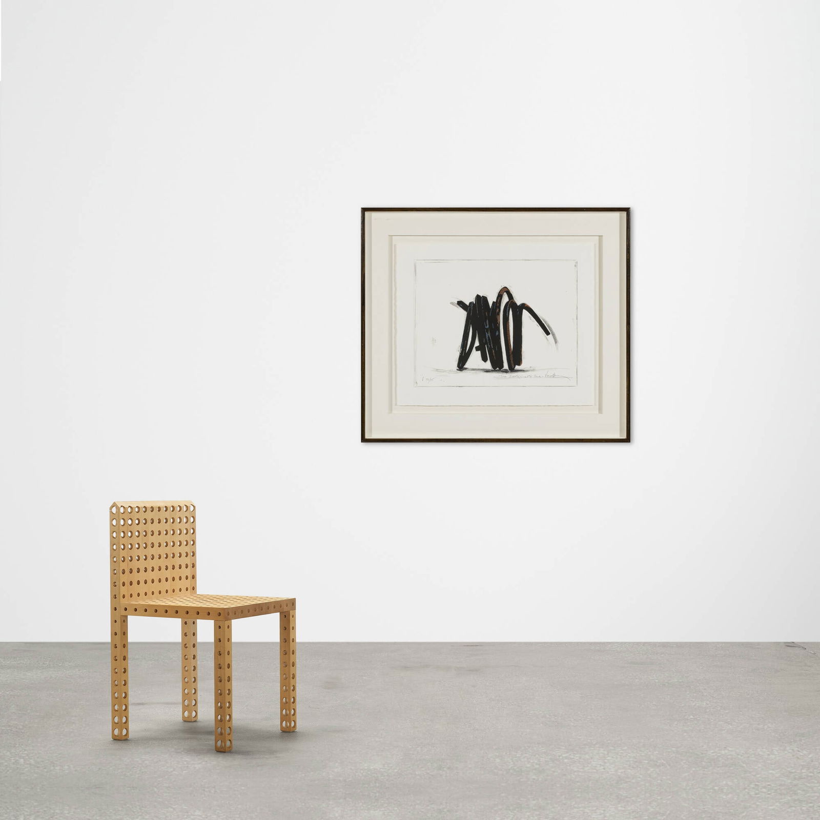 Bernar Venet, Two Indeterminate Lines - 4