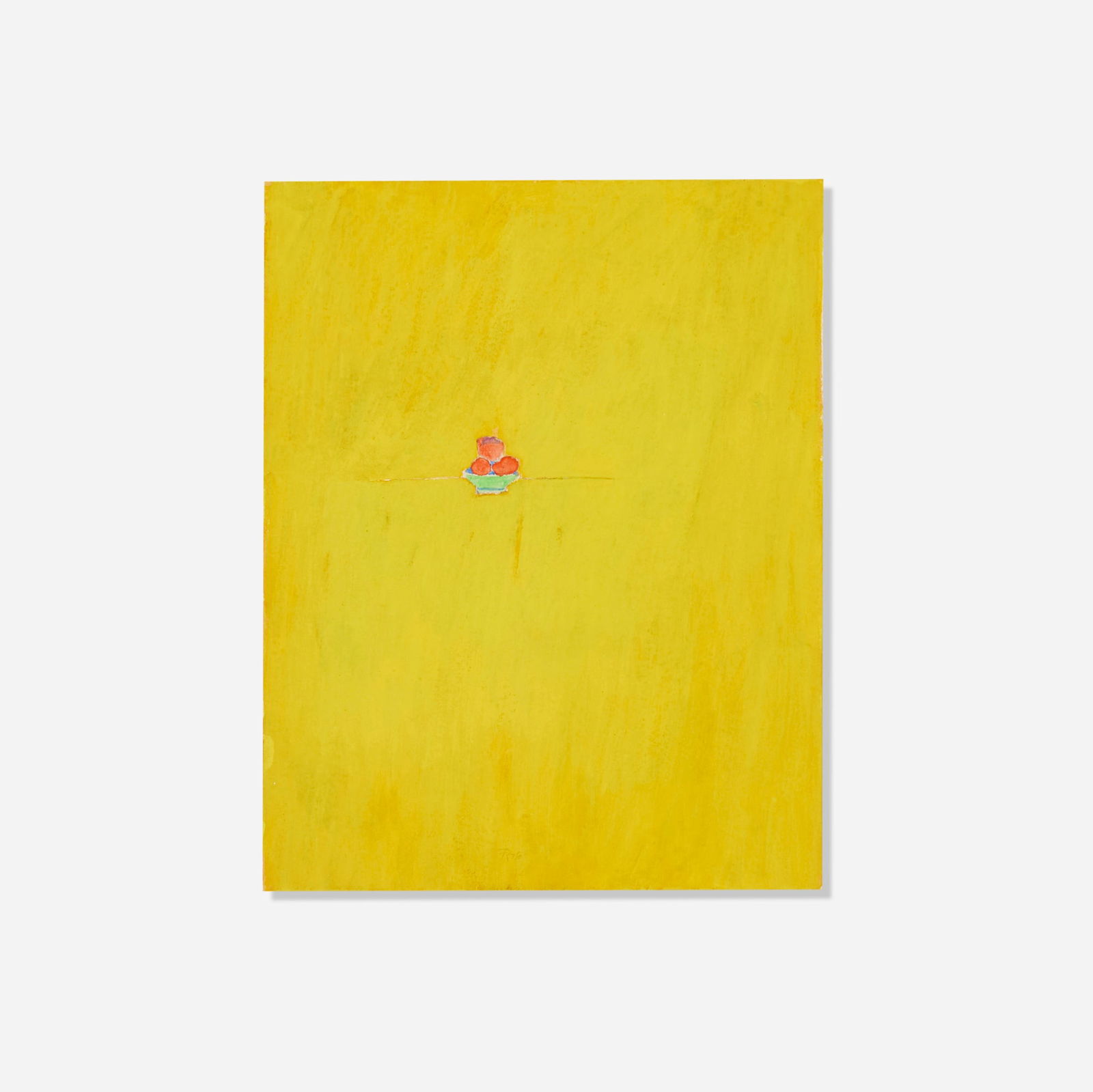 Fred Reichman, Fruit: Fred Reichman Fruit 1976 watercolor and gouache on paper 11.25 h x 8.75 w in (29 x 22 cm) Signed and dated to lower center 'FR76'. Provenance: Collection of Roberta and Fletcher Benton This