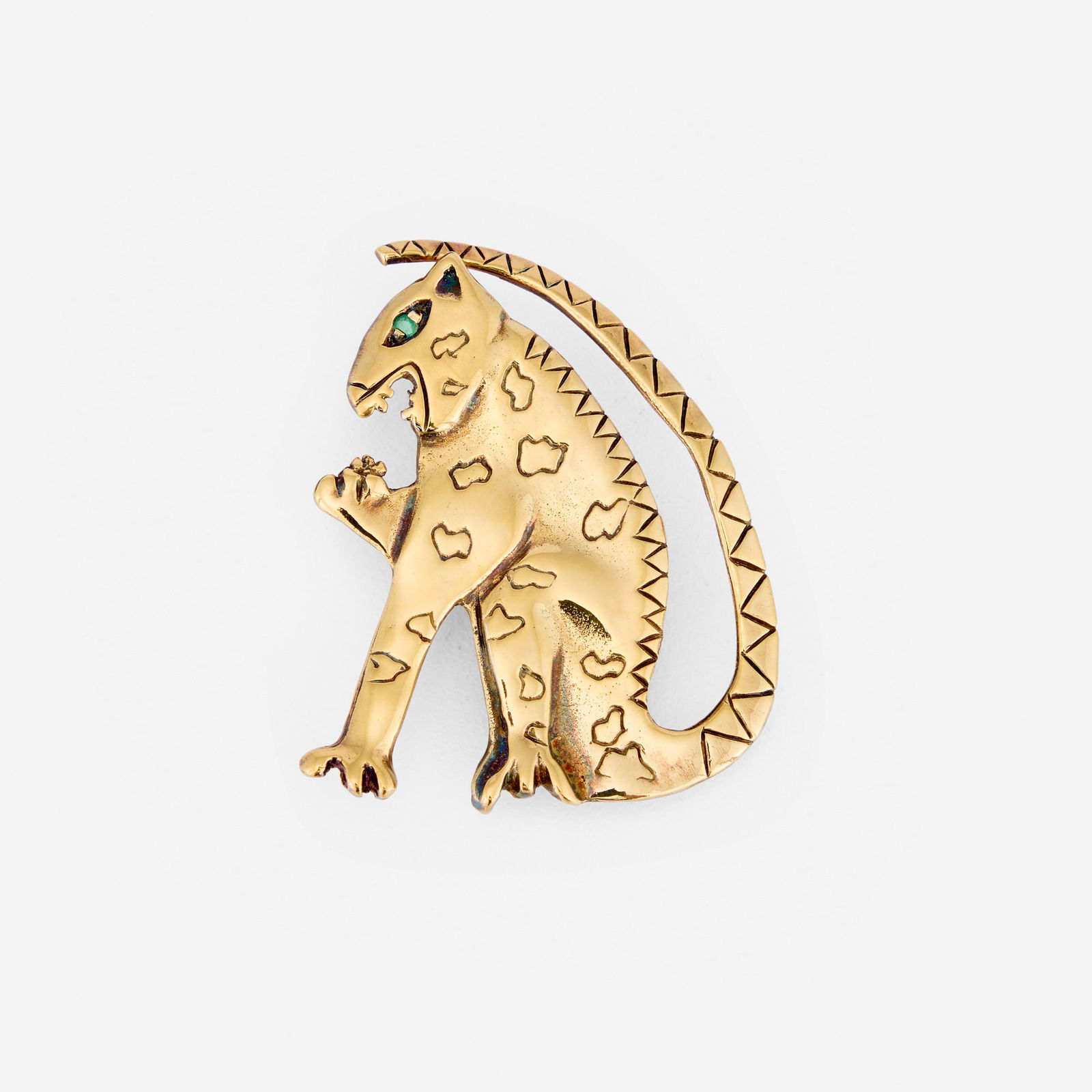 Joan Brown, Jaguar pin (1 of 3)