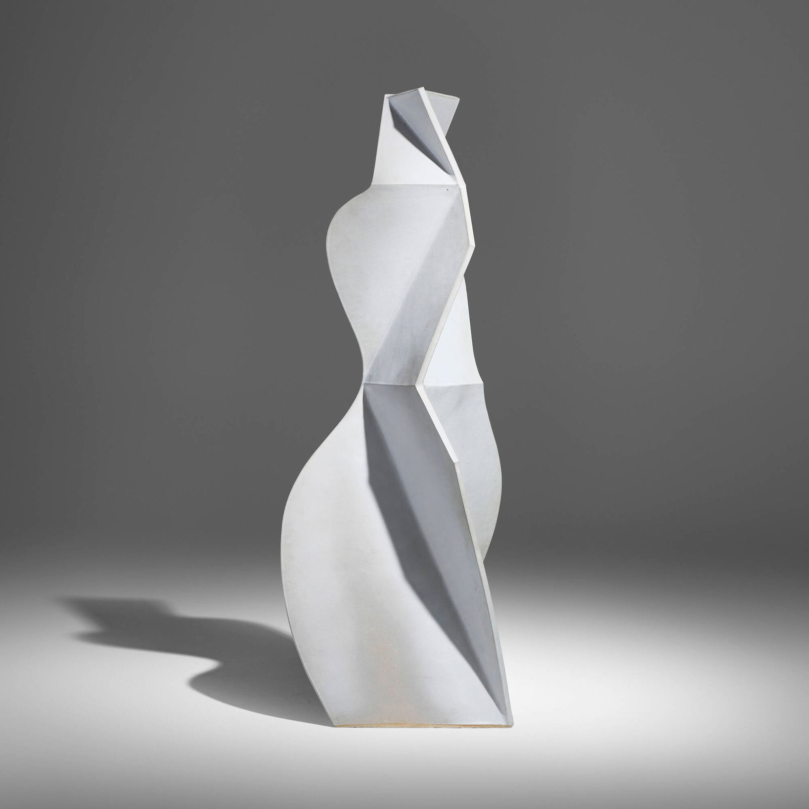 John Mason, Figure: John Mason Figure 2015 glazed stoneware 63.5 h x 25 dia in (161 x 63 cm) Incised signature and date to lower edge 'Mason 5-30-15'. Provenance: Collection of the artist | Thence by descent This