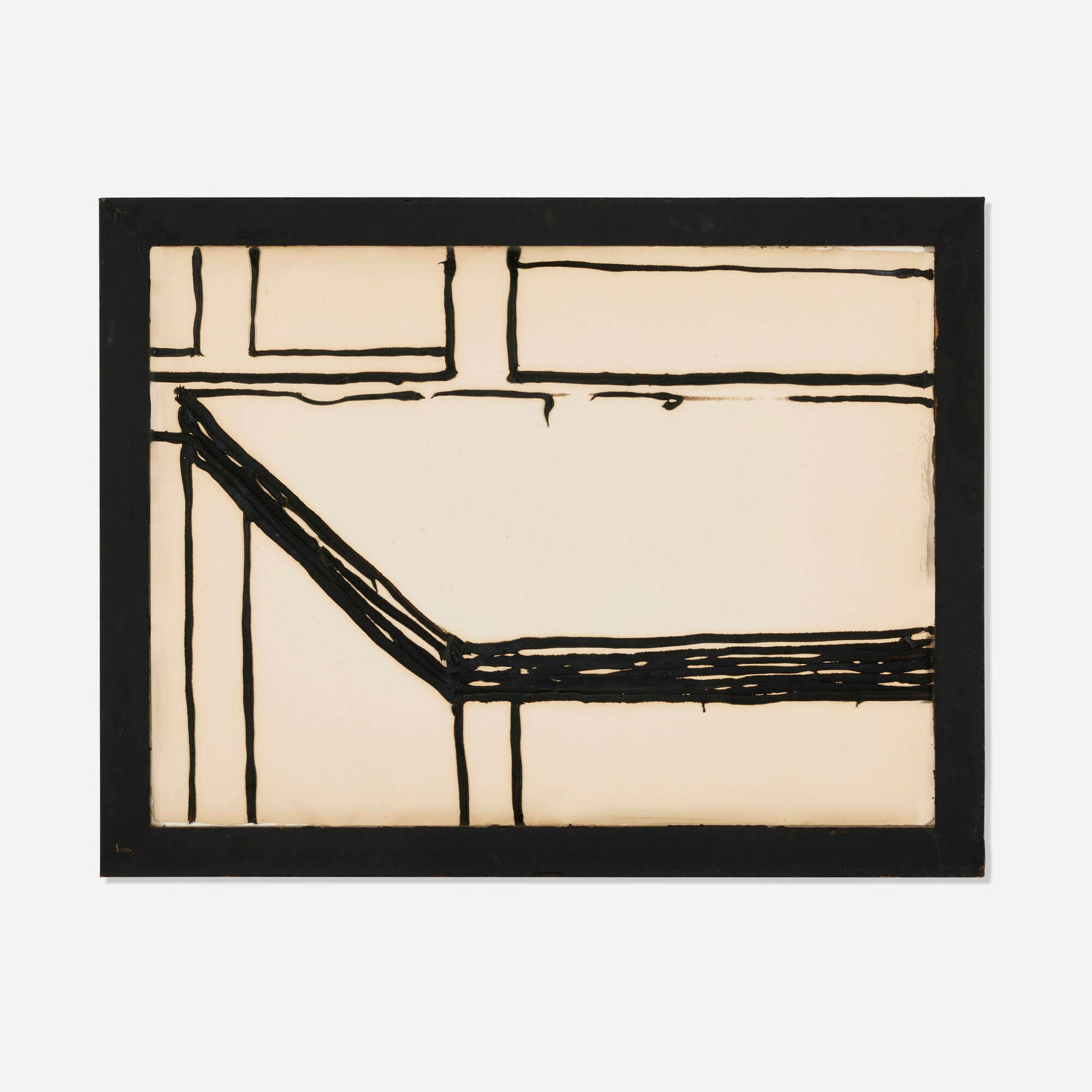 Donald Sultan, June 21, 1978 (1 of 3)