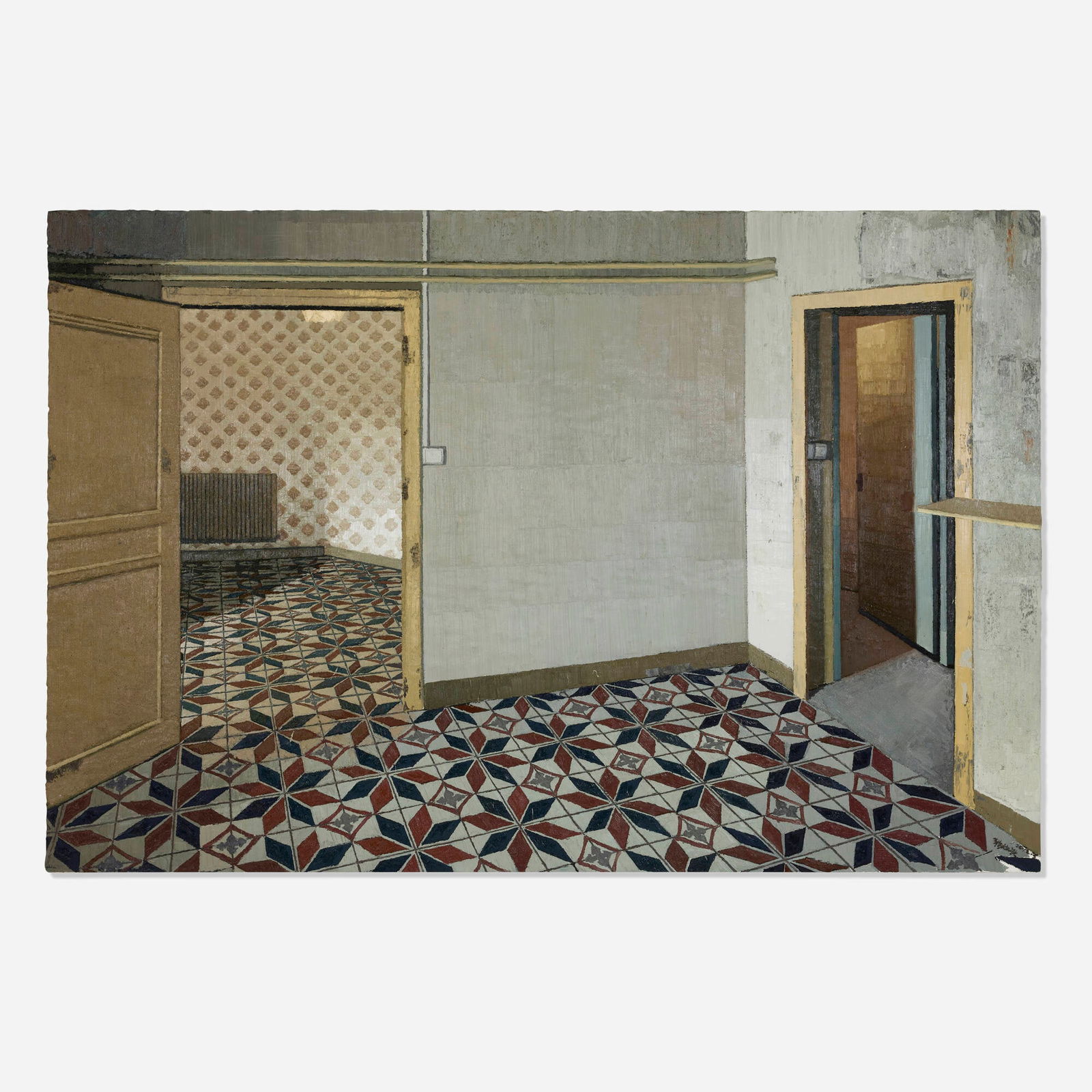 Zhang Yexing, SADNESS: Zhang Yexing SADNESS 2012-13oil on canvas 78.75 h x 118 w in (200 x 300 cm) Signed in Chinese and dated to lower right '2012-3'. Provenance: PIFO Gallery, Beijing | Pri