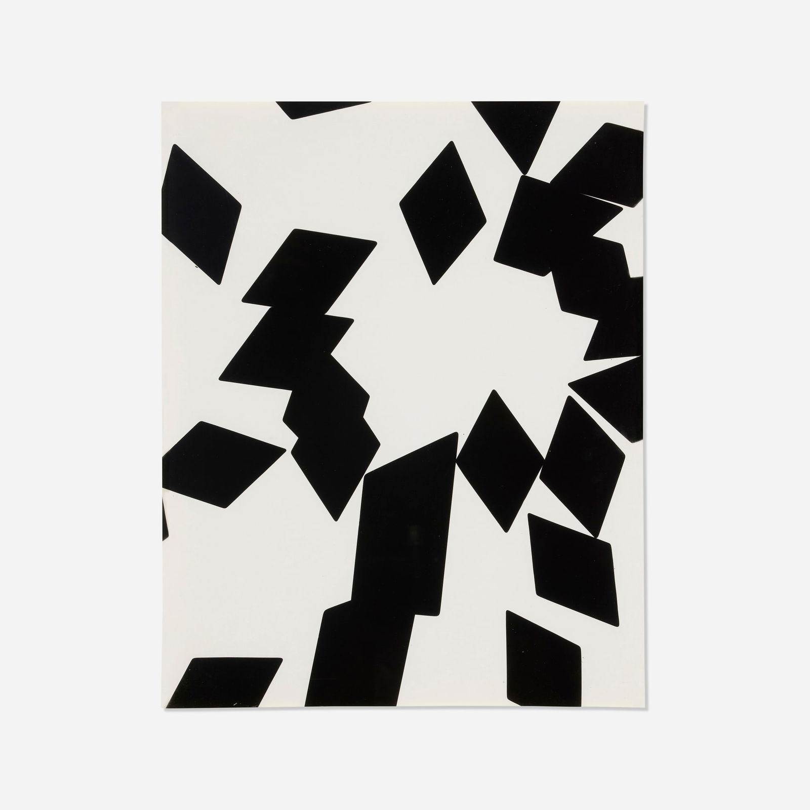 James Welling, Tile Photograph 23: James Welling Tile Photograph 23 1985 gelatin silver print sheet: 19.875 h x 15.875 w in (50 x 40 cm) mount: 20 h x 16 w in (51 x 41 cm) Signed, titled, dated and numbered to verso of mount 'JW