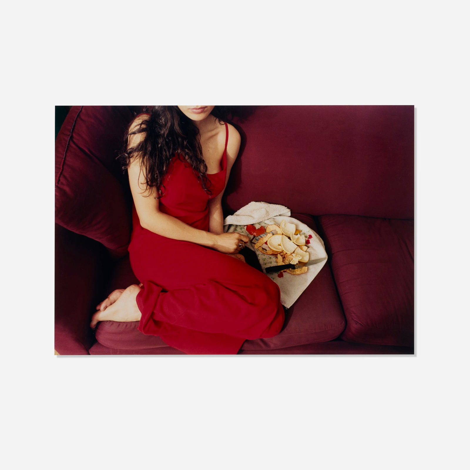 Elinor Carucci, Orange Peels: Elinor Carucci Orange Peels 1999 C-print image: 15.625 h x 22.5 w in (40 x 57 cm) sheet: 20 h x 24 w in (51 x 61 cm) Signed, titled, dated and numbered to verso 'Elinor Carucci Orange Peels 1999