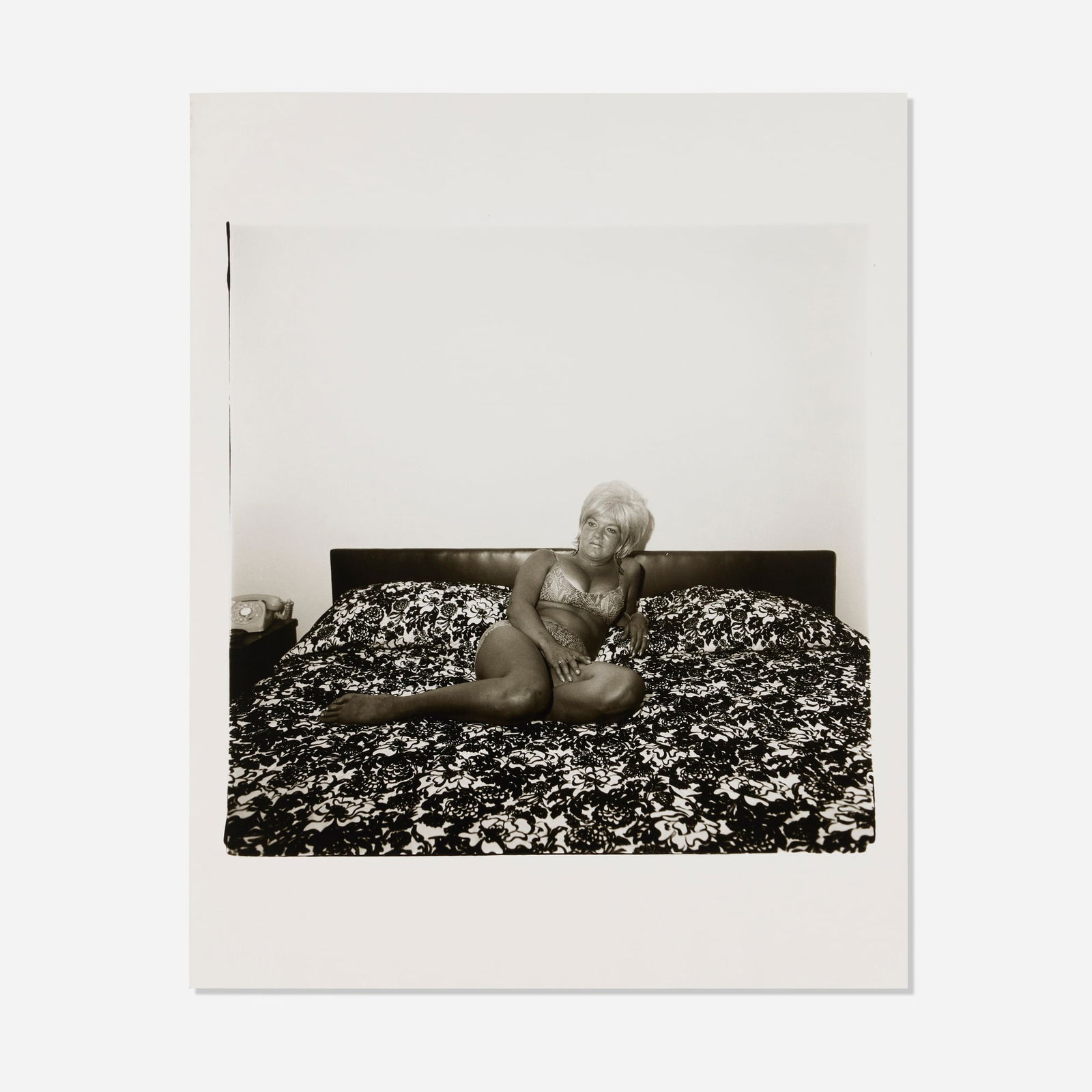 Diane Arbus, South Bay Singles Club, Girl on Bed (1 of 4)