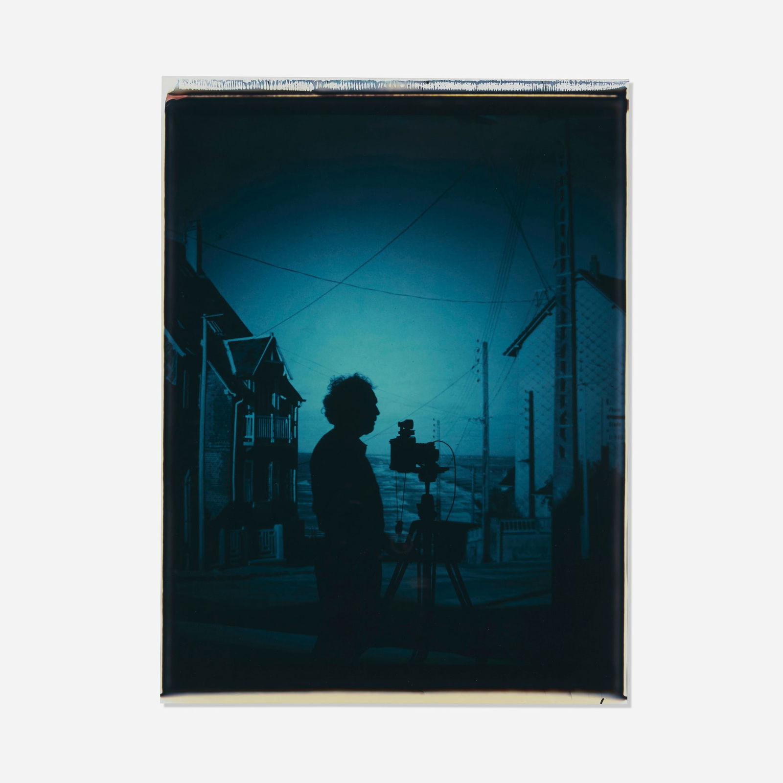 Gabriele Basilico, Untitled: Gabriele Basilico Untitled unique large-format Polaroid Polacolor print sheet: 31.375 h x 22 w in (80 x 56 cm) Provenance: Acquired directly from the artist, The Polaroid Collection This work