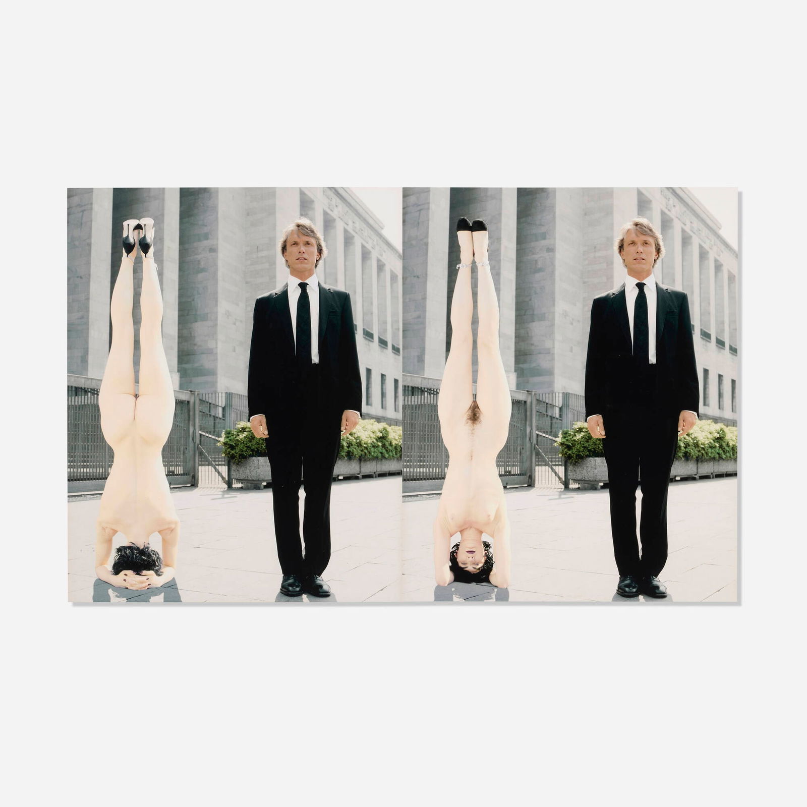 Vanessa Beecroft, Vogue Hommes: Vanessa Beecroft Vogue Hommes 2002 digital C-print mounted to Sintra image: 24 h x 38.5 w in (61 x 98 cm) mount: 29.625 h x 44.5 w in (75 x 113 cm) This work is number 10 from the edition of 45.