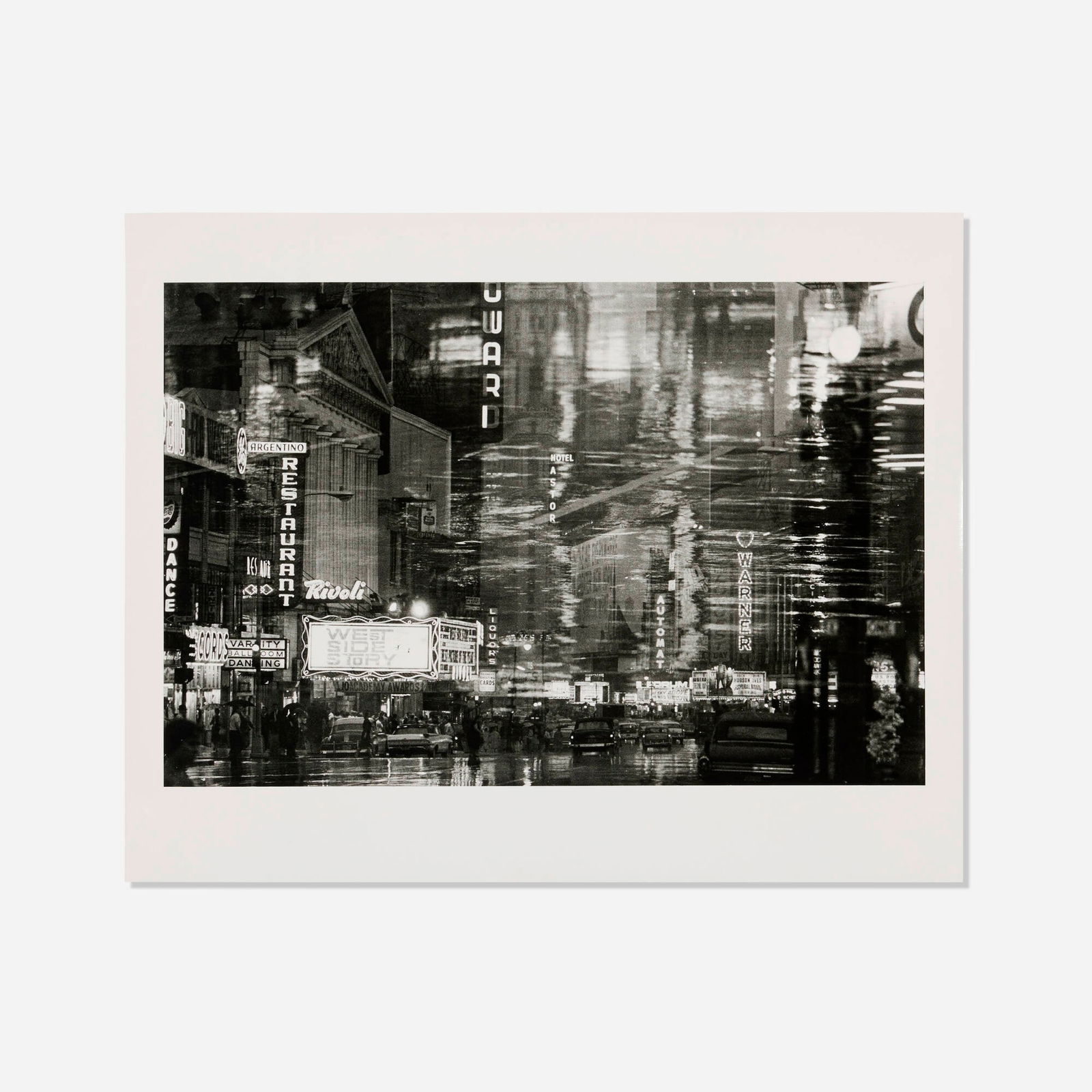 Ernst Haas, Time Square Reflection, New York City (1 of 3)