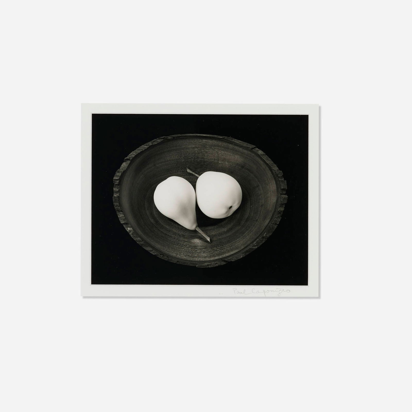 Paul Caponigro, Two Pears, Cushing, ME (1 of 4)