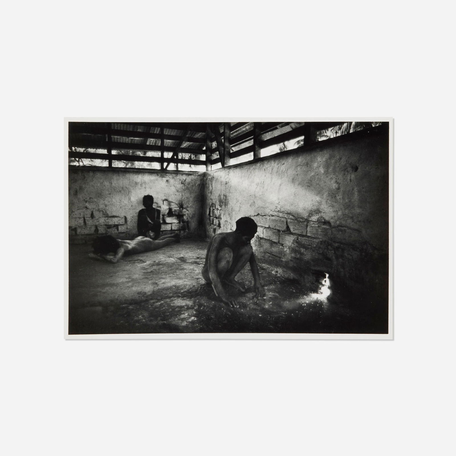 W. Eugene Smith, Haiti, The Care of Mental Patients Insane Asylum (1 of 3)