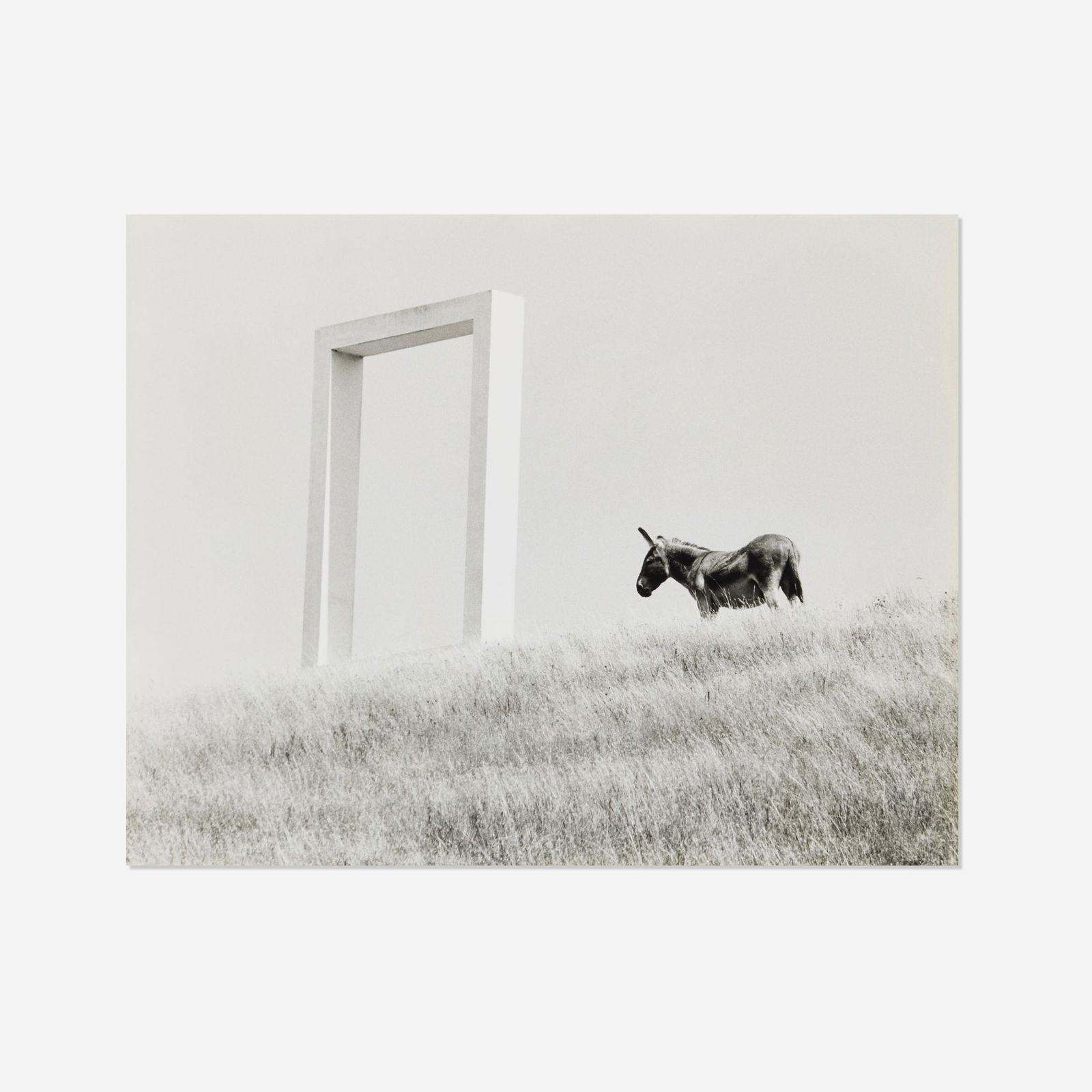 Rick Poulsen, Guy Dill Sculpture: Rick Poulsen Guy Dill Sculpture 1992 gelatin silver print 11 h x 14 w in (28 x 36 cm) Signed and dated to verso 'Rick Poulsen Aug 1992'. This work will ship from Los Angeles, California.