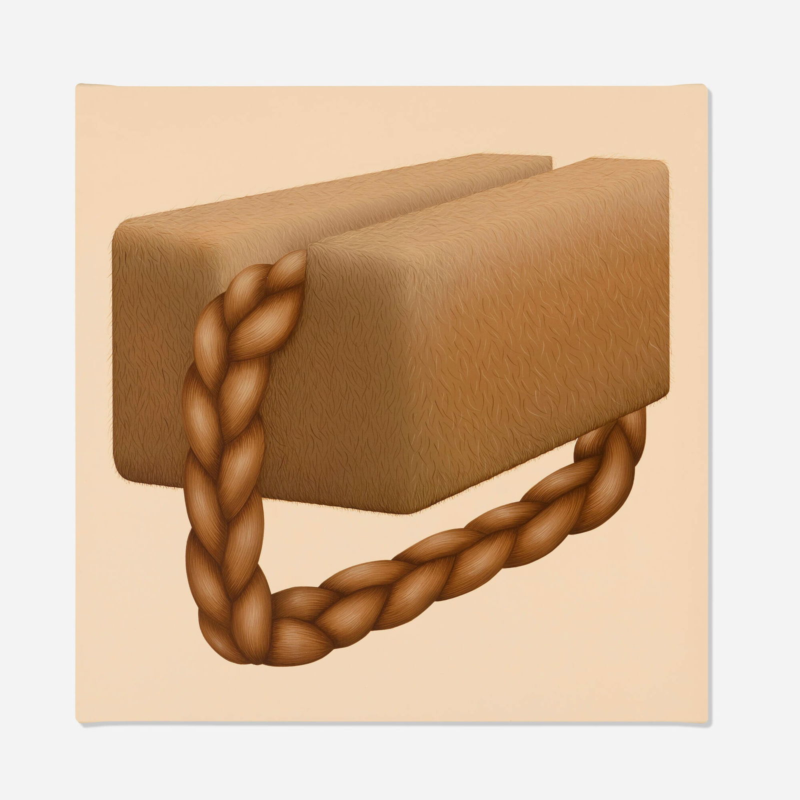 Molly Greene, Animal+: Molly Greene Animal+ 2020 oil on canvas 20 h x 20 w x 1.75 d in (51 x 51 x 4 cm) Signed to verso 'Greene'. Provenance: Kapp Kapp, New York | Private Collection This work will ship from