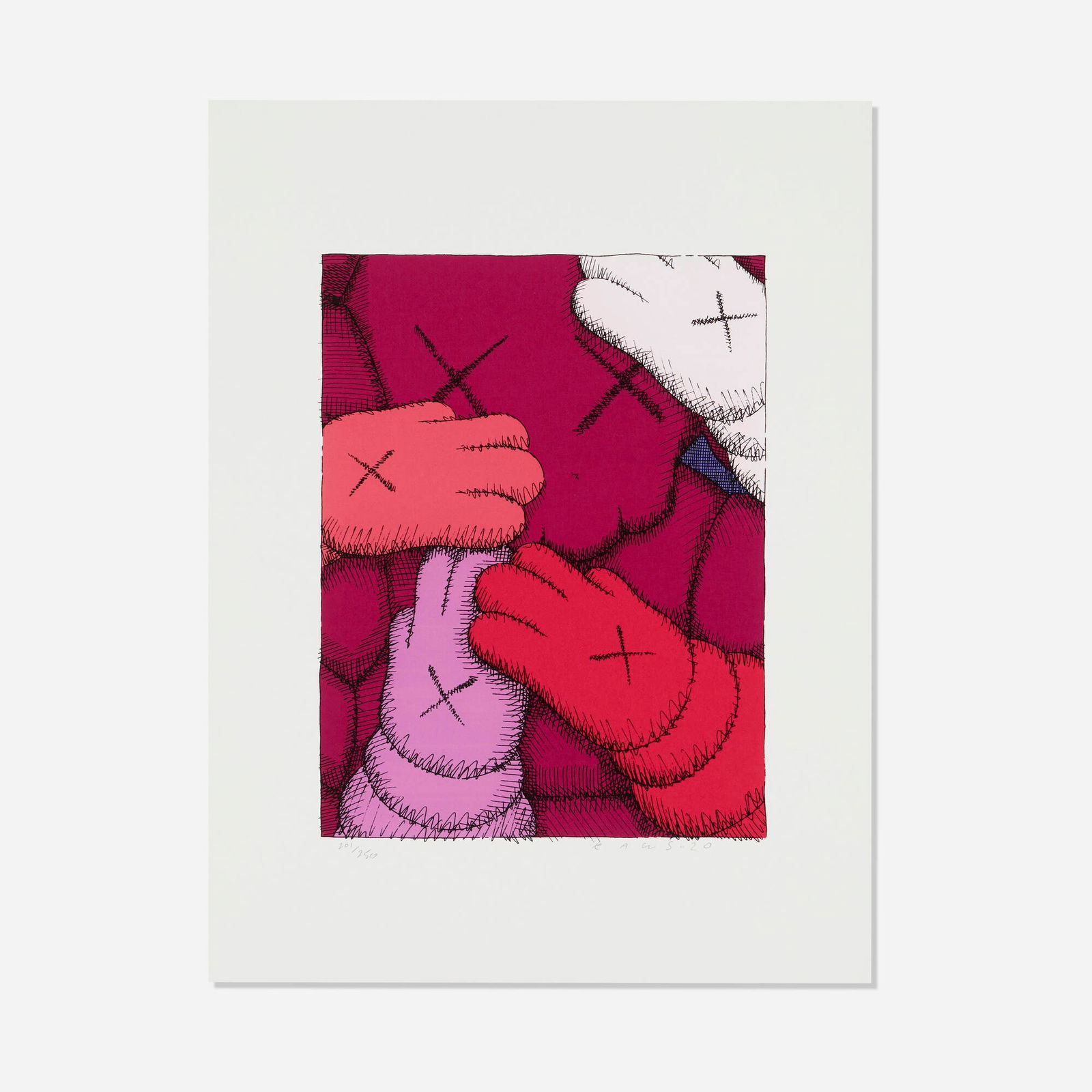 KAWS (Brian Donnelly), Untitled (from the Urge portfolio) (1 of 3)