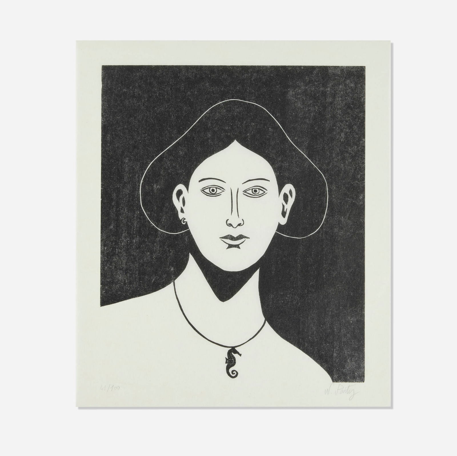 Nicolas Party, Portrait of a Seahorse Necklace (1 of 6)