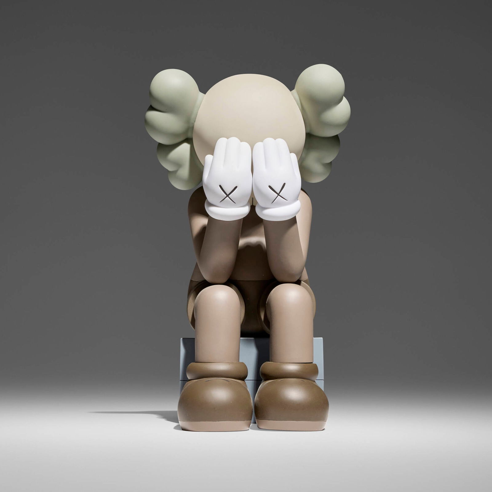KAWS (Brian Donnelly), Passing Through (Brown) (1 of 4)