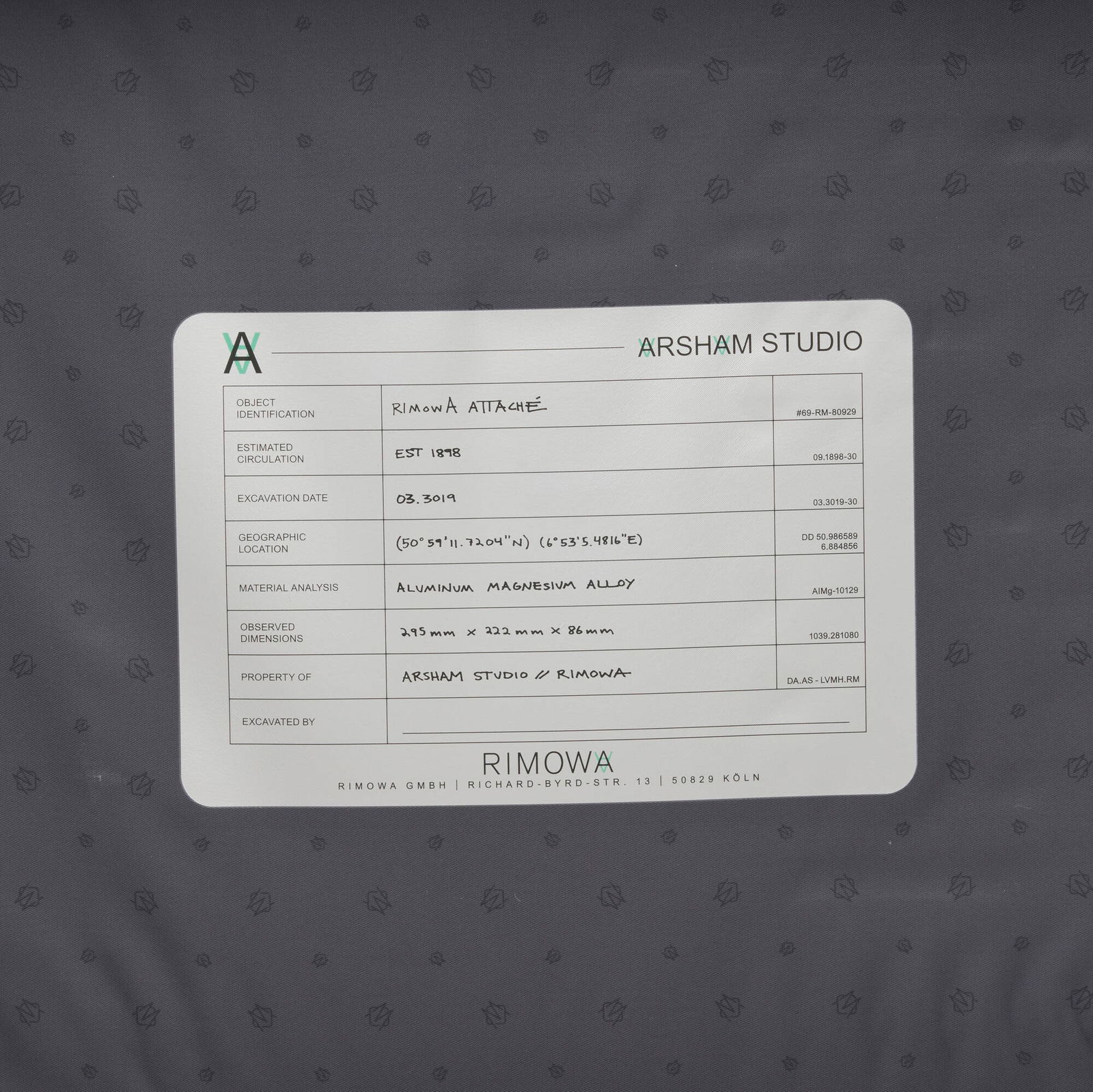 Daniel Arsham, Eroded Attache - 5