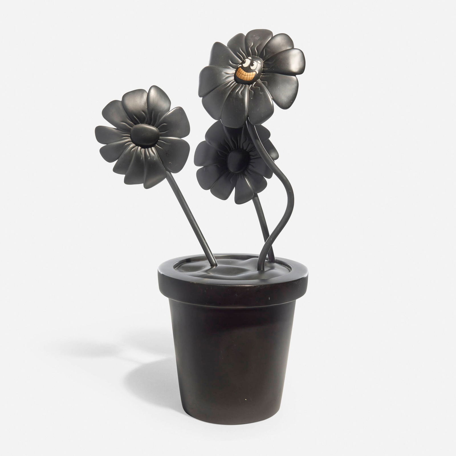 Jammie Holmes, Goldie: Jammie Holmes Goldie 2023acrylic and powder-coated cast bronze 15.5 h x 8.5 w x 6 d in (39 x 22 x 15 cm) Signed and numbered to underside 'Jammie Holmes 03/08'. This work is number 3 from the